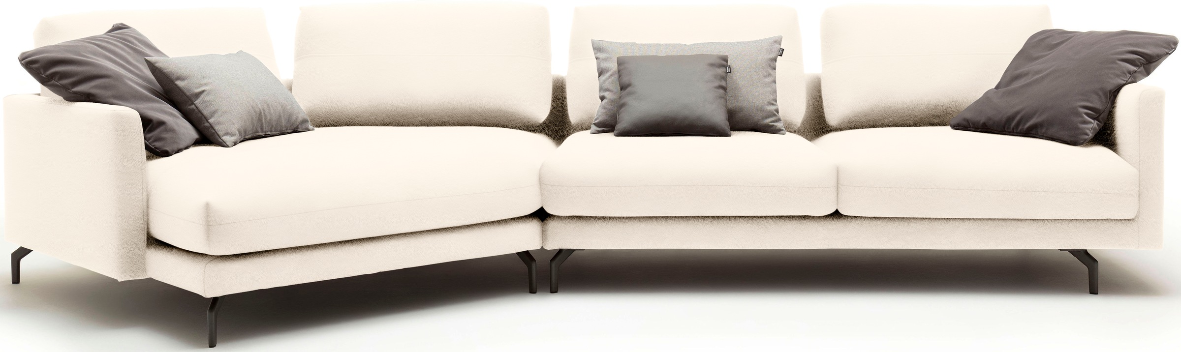Creation BY ROLF BENZ Wohnlandschaft »CR.414«, Wahlweise aus Leder oder Chenille
