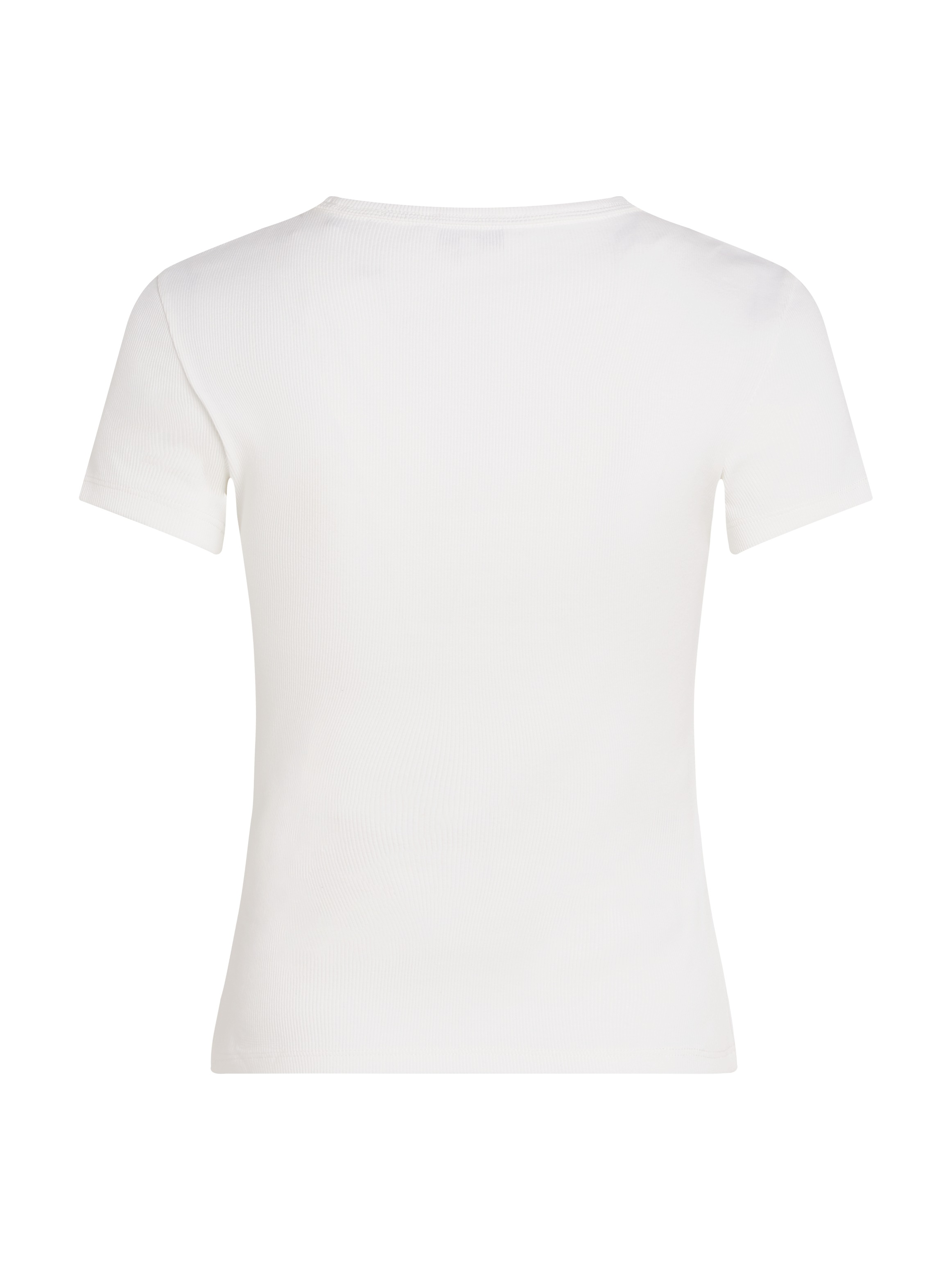 Tommy Jeans Kurzarmshirt »TJW 2PACK SLIM ESSENTIAL RIB SS«, (Packung, 2 tlg., 2er-Pack), mit gerippter Struktur