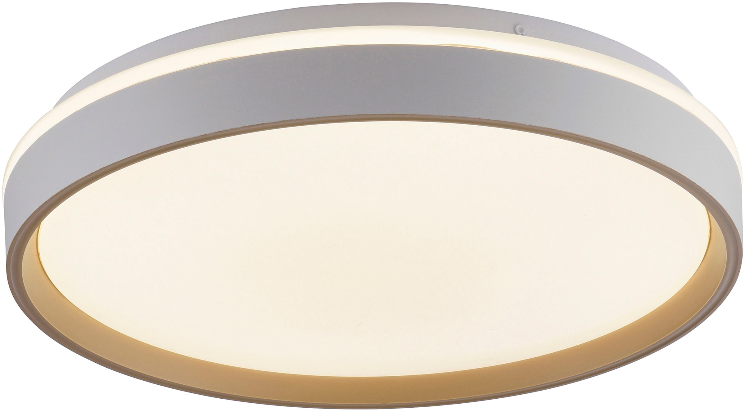 JUST LIGHT LED Deckenleuchte »MIO« LED-Board 1 Stk. warmweiß - kaltweiß CCT-Farbtemperatursteuerung, Infrarot-FB, Stufenlos dimmbar, Memory