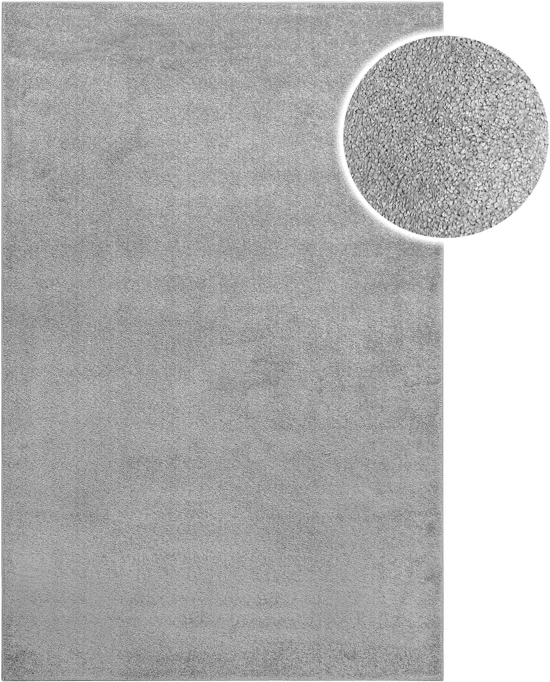 Wecon home Basics Teppich "Lotta" rechteckig 17 mm Höhe Kurzflor, Wohnzimme günstig online kaufen