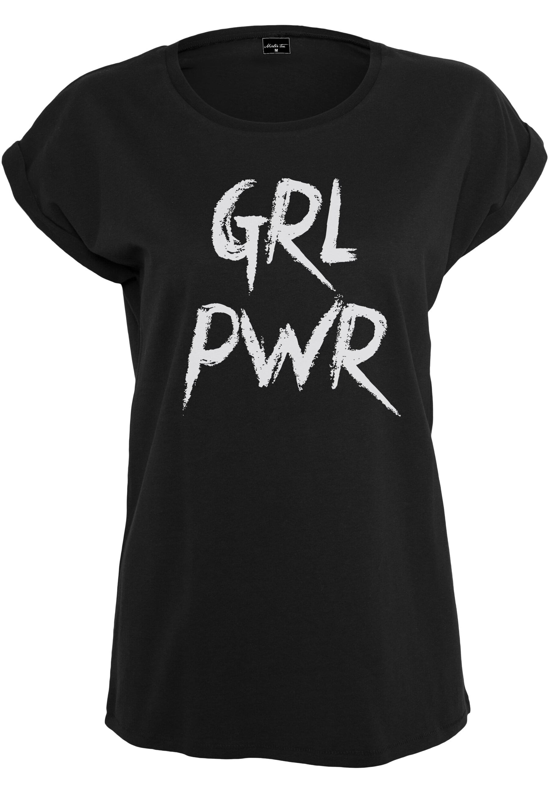 MisterTee T-Shirt "MisterTee Damen Ladies GRL PWR Tee" 1 Stk. günstig online kaufen