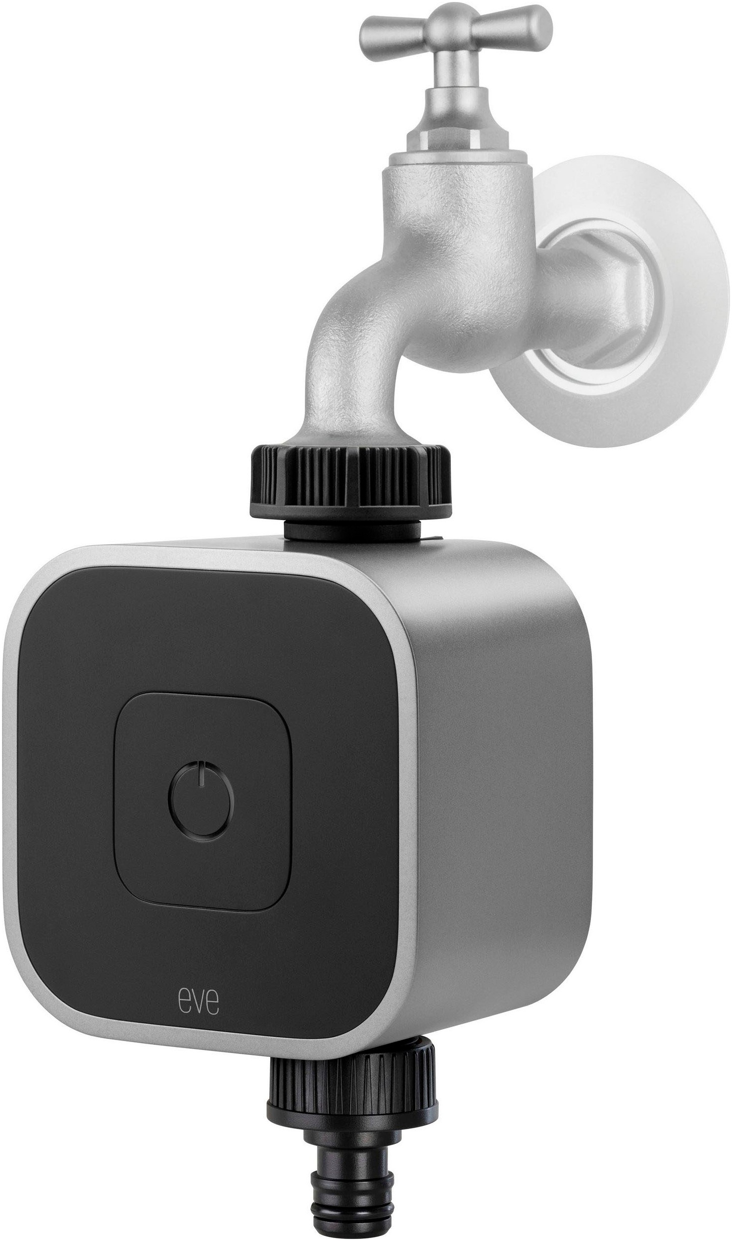 EVE Bewässerungscomputer »Aqua (HomeKit) + Schlauchverbinder 2-Wege-Verteiler«, (Packung)
