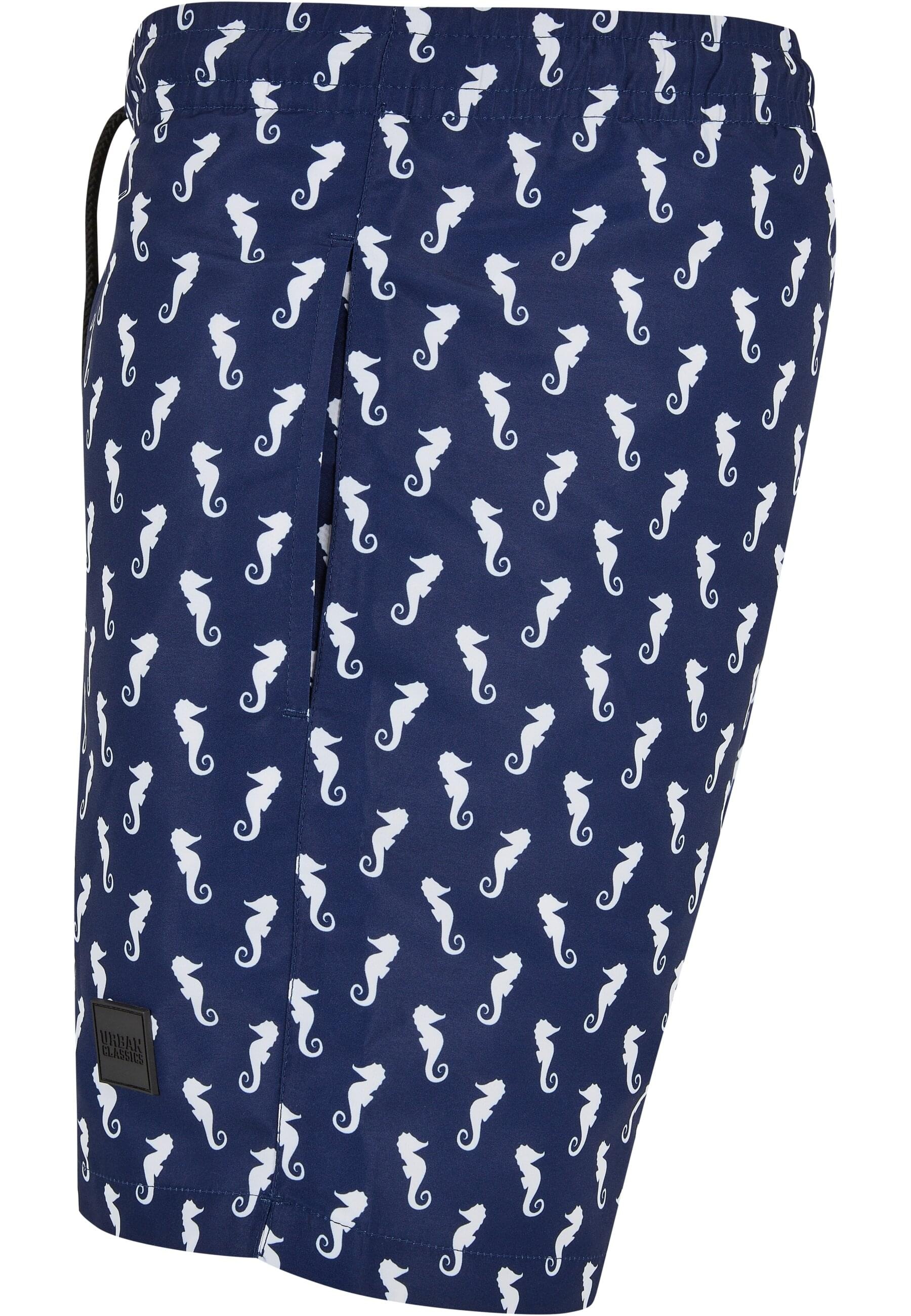 URBAN CLASSICS Badeshorts »Urban Classics Herren Pattern Swim Shorts«