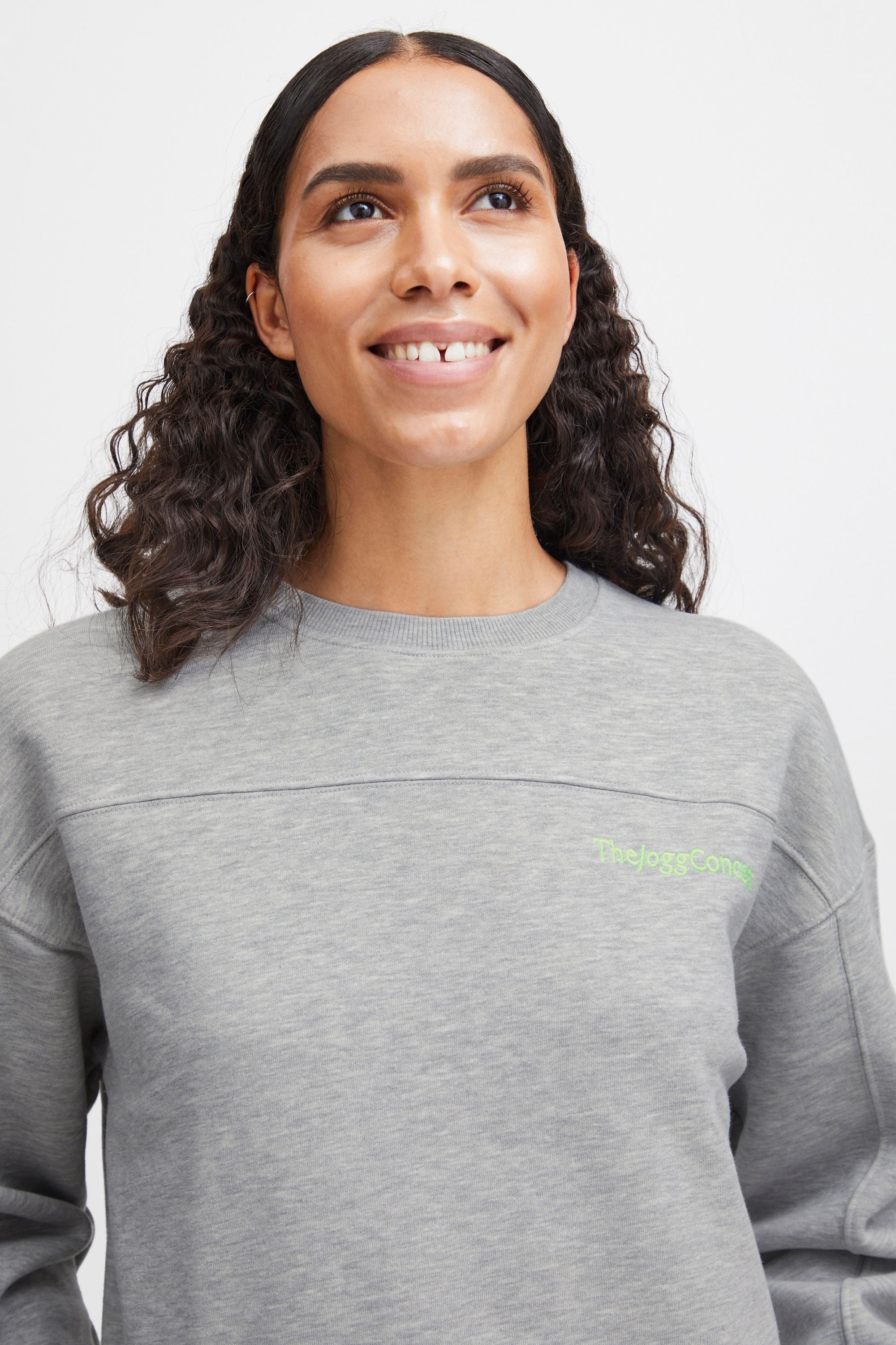 TheJoggConcept Rundhalspullover »Sweatshirt JCRafine«