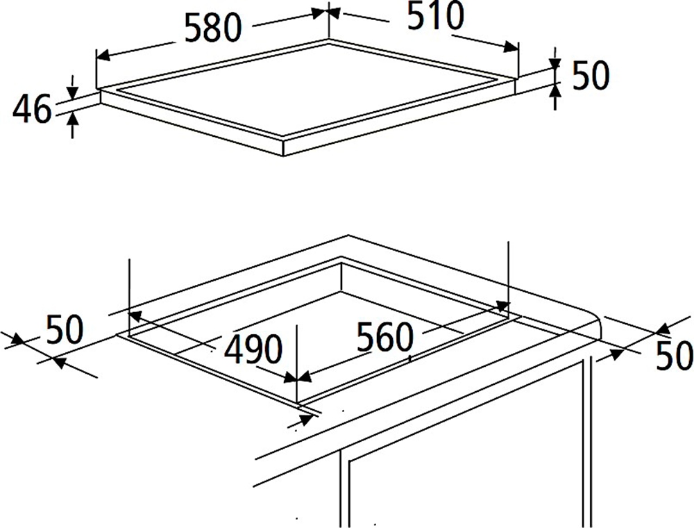 KOCHSTATION Küchenzeile »KS-Haiti«, mit E-Geräten, Breite 160 cm