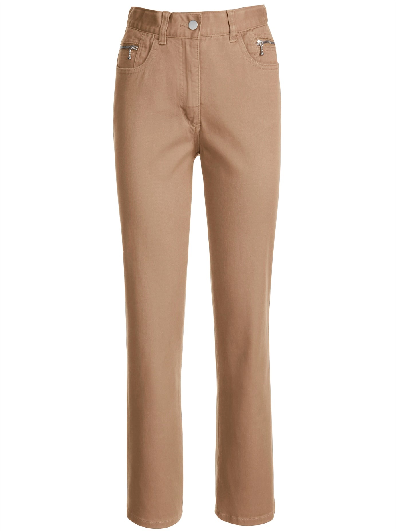 Casual Looks 5-Pocket-Jeans Damen Braun 215 3