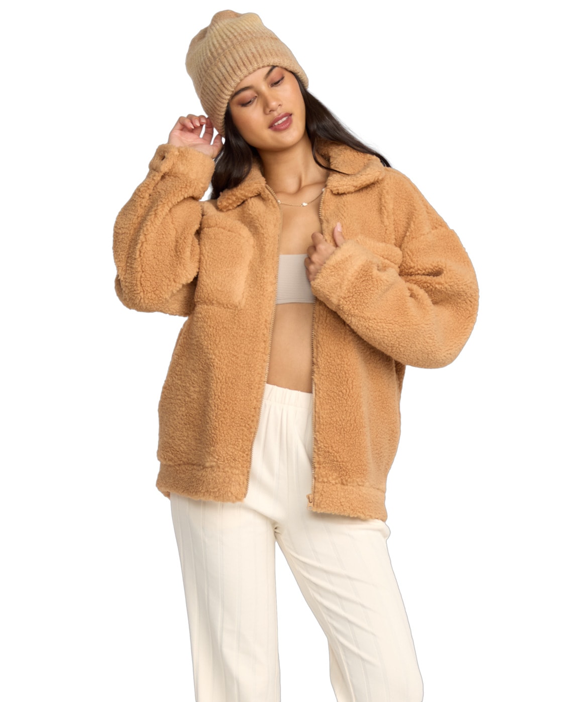 Billabong Fleecepullover »Resound Sherpa Shacket«
