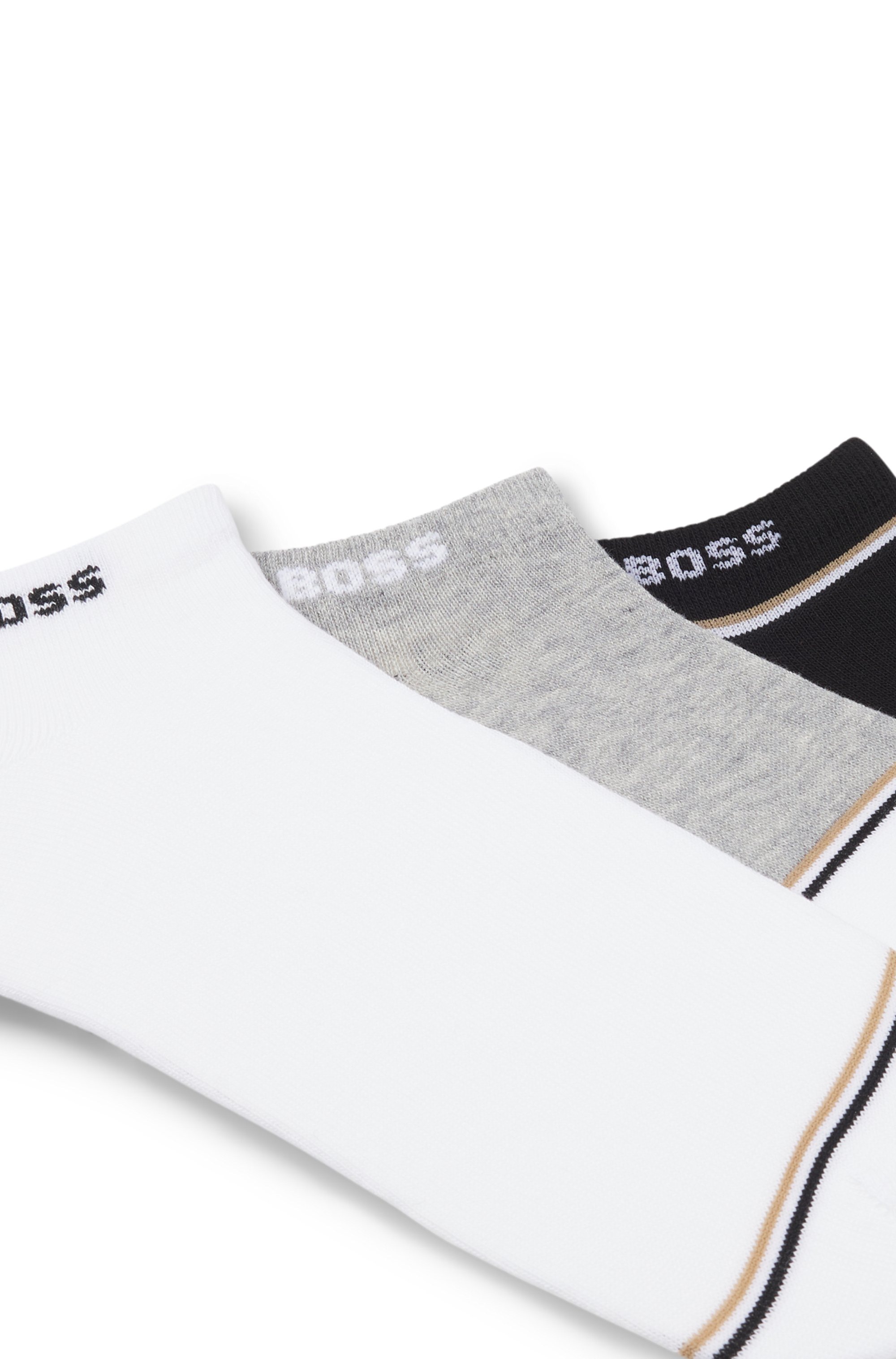 BOSS Freizeitsocken "3P AS Colorblock", (Packung, 3 Paar), Mit BOSS Logosch günstig online kaufen