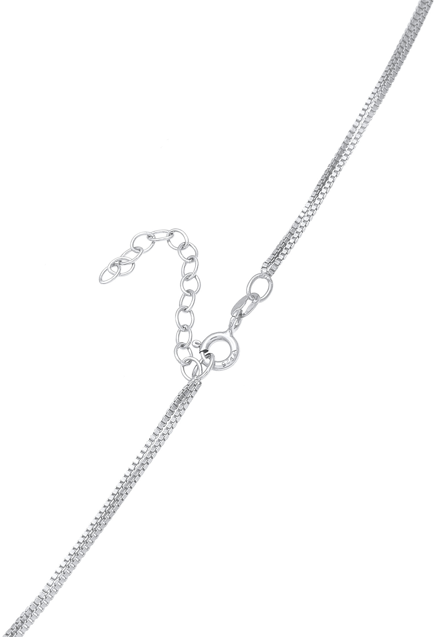 Elli Choker »Halskette Choker Verschlungen Venezianer 925 Silber«