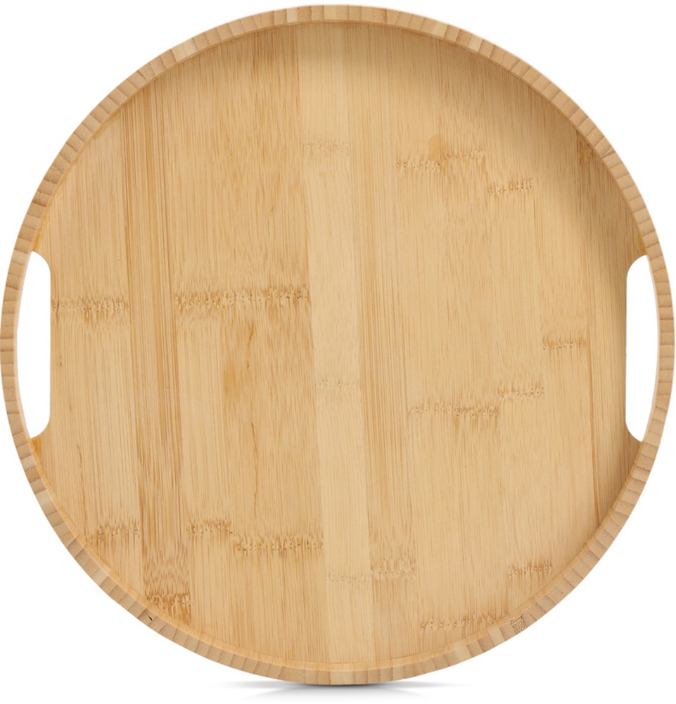 Thumbnail - Zeller Present Tablett "Serviertablett, Bambus" pflegeleicht, einfacher Transport