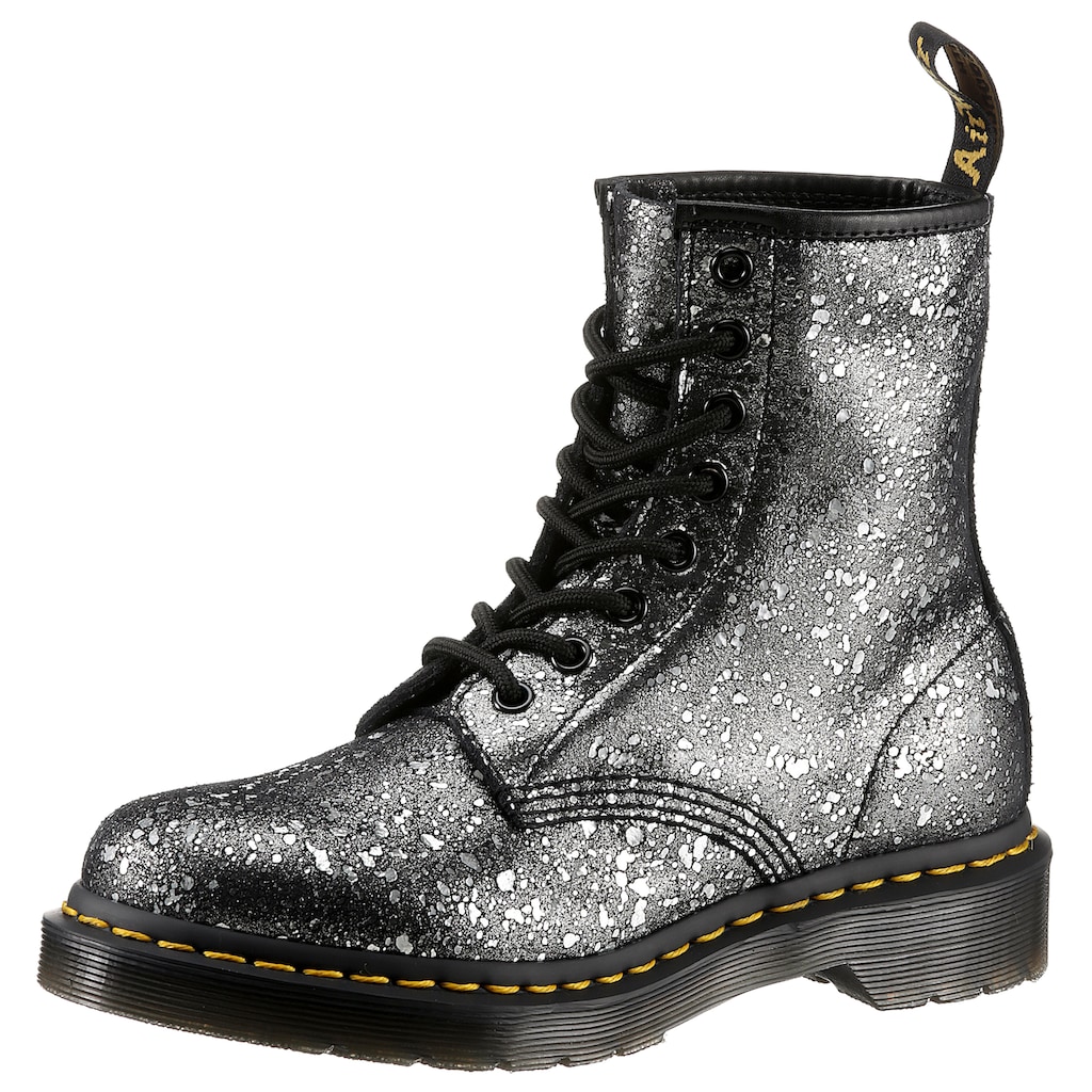 DR. MARTENS Schnürboots »1460 Metallic Paint Splatter 8 Eye Boot«