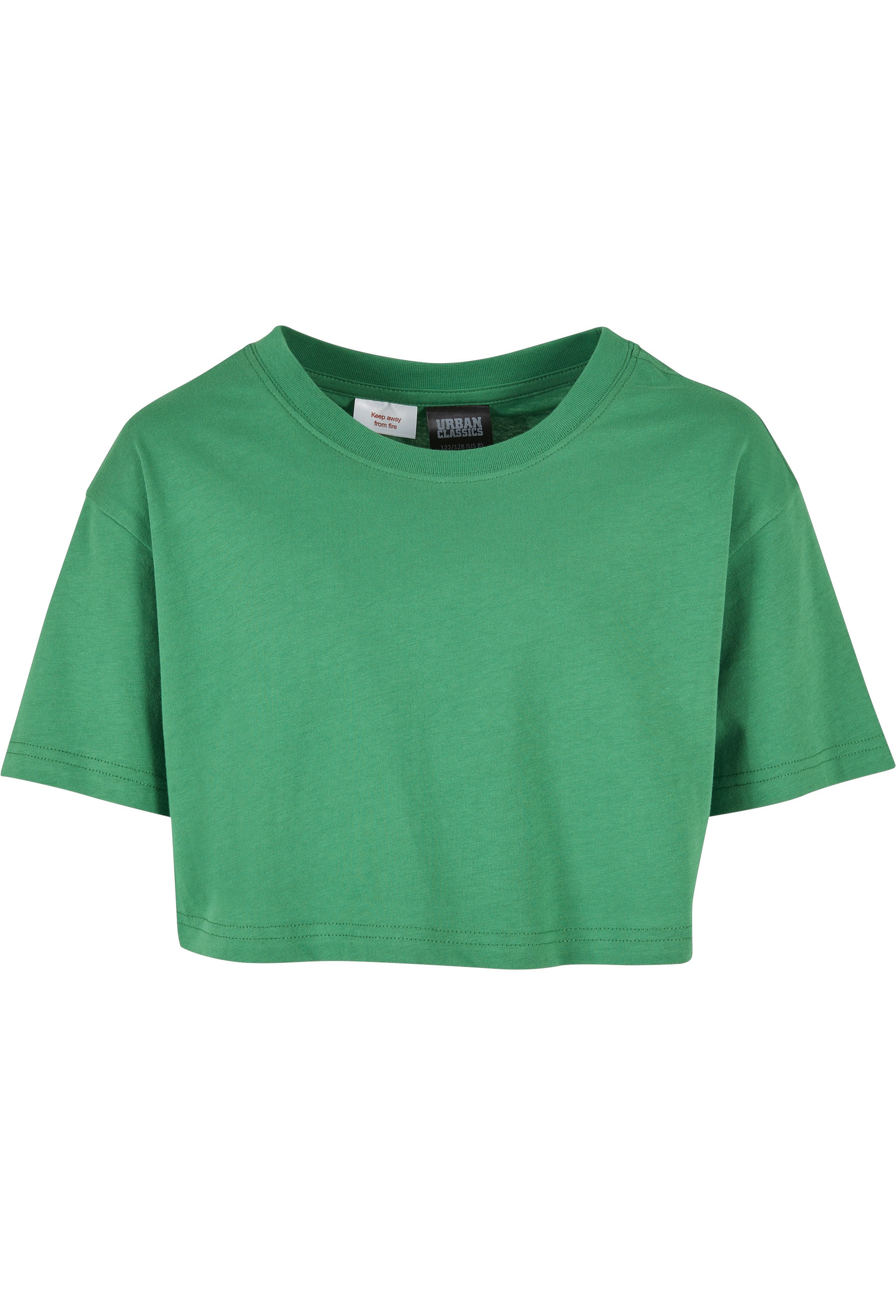 URBAN CLASSICS T-Shirt »Urban Classics Damen Girls Short Kimono Tee« 1 Stk.
