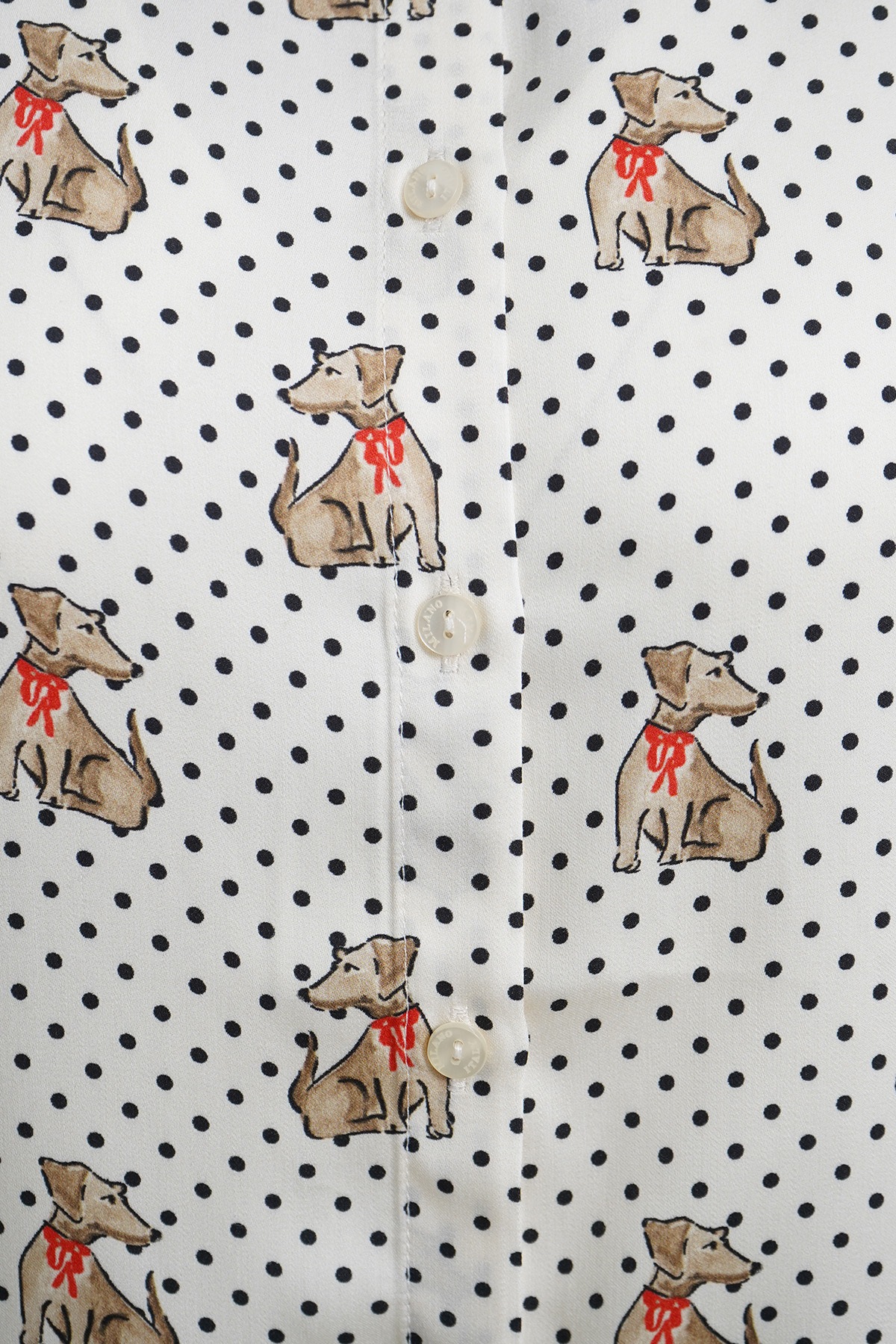 Milano Italy Langarmbluse mit All Over Print
