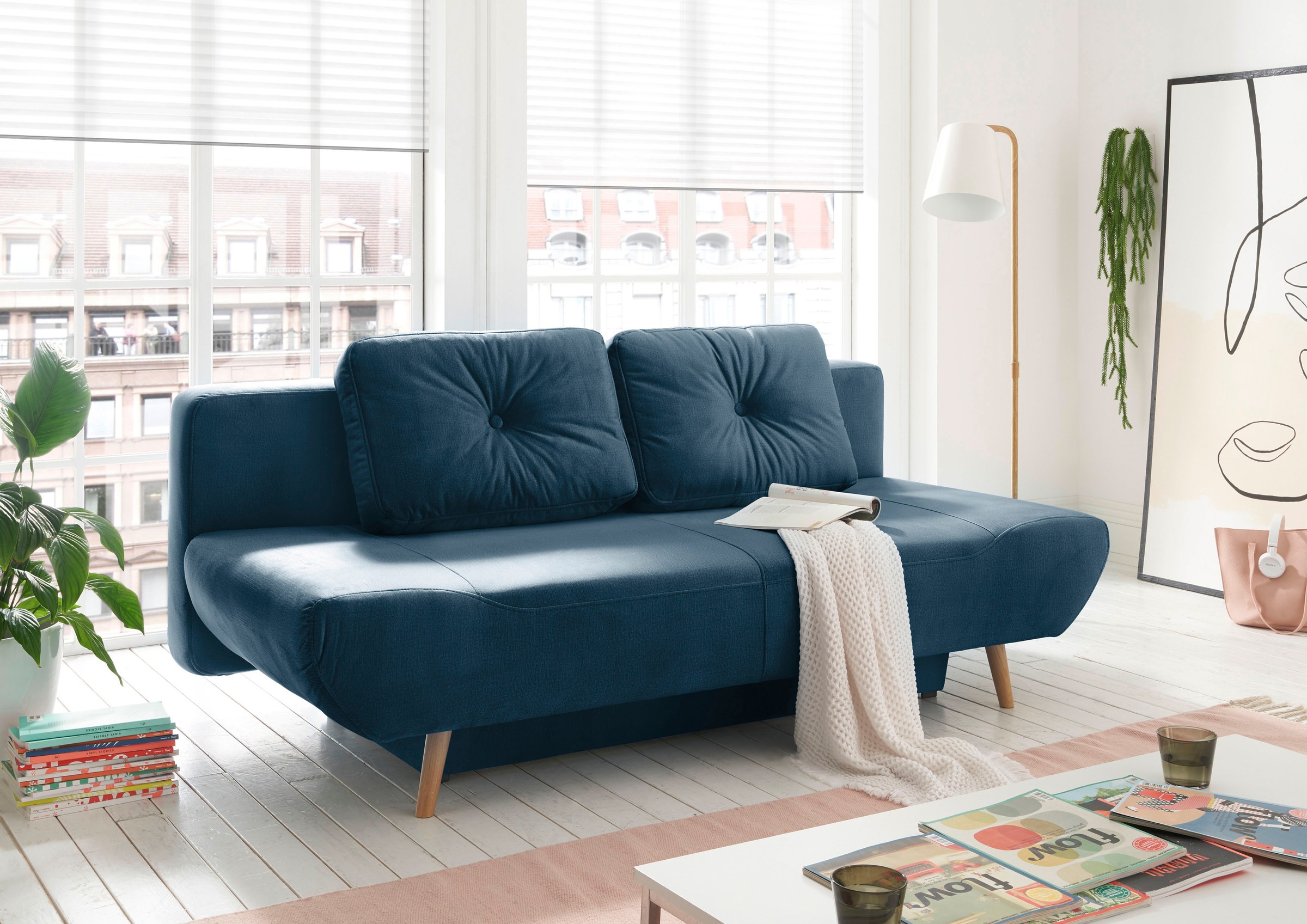 andas Schlafsofa "Segmon", einfach in ein bequemes Bett umwandeln, inklusiv günstig online kaufen