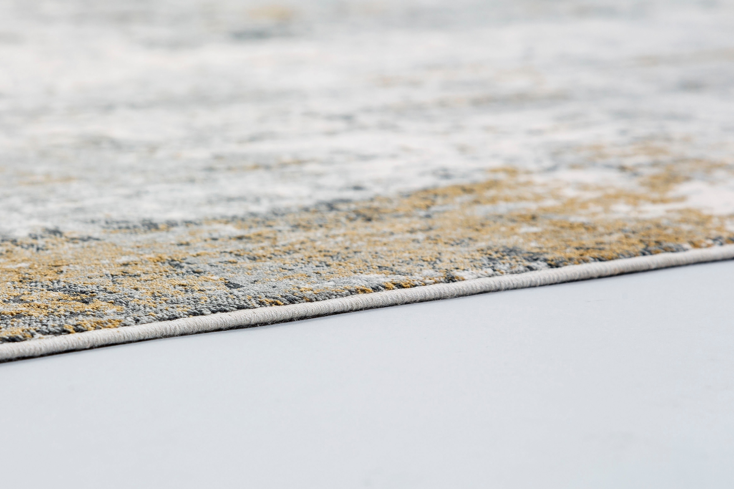 ASTRA Teppich »Julia 202«, rechteckig, 6 mm Höhe, Kurzflor, mit Fransen, Wohnzimmer