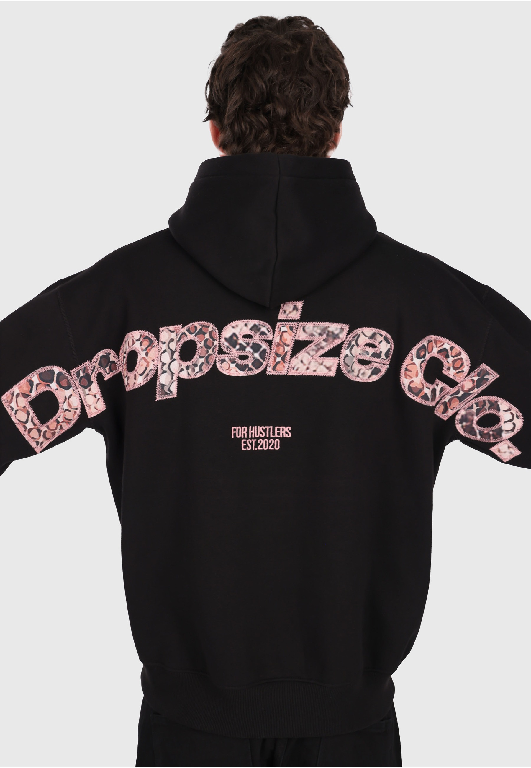 Dropsize Kapuzensweatshirt »Dropsize SNAKE APPLICATION HOODIE«, 1 Stk.
