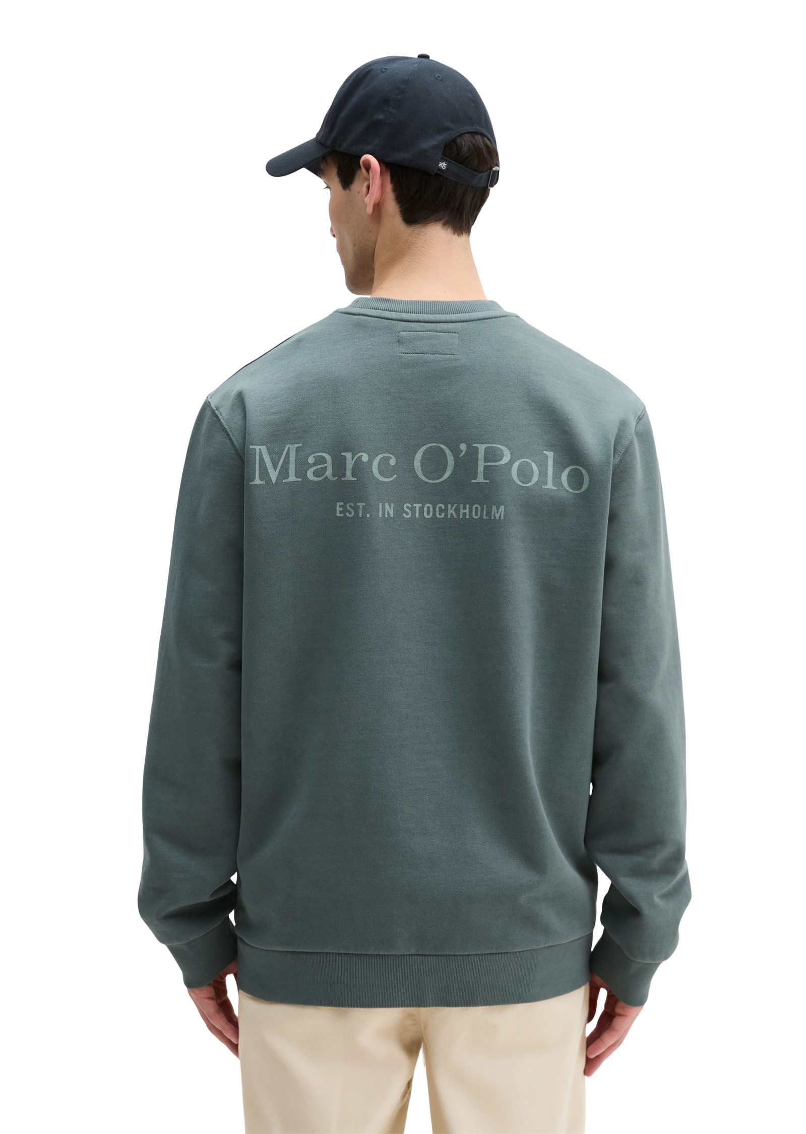Marc OPolo Sweatshirt, regular fit mit Logoprint auf der Rückseite günstig online kaufen