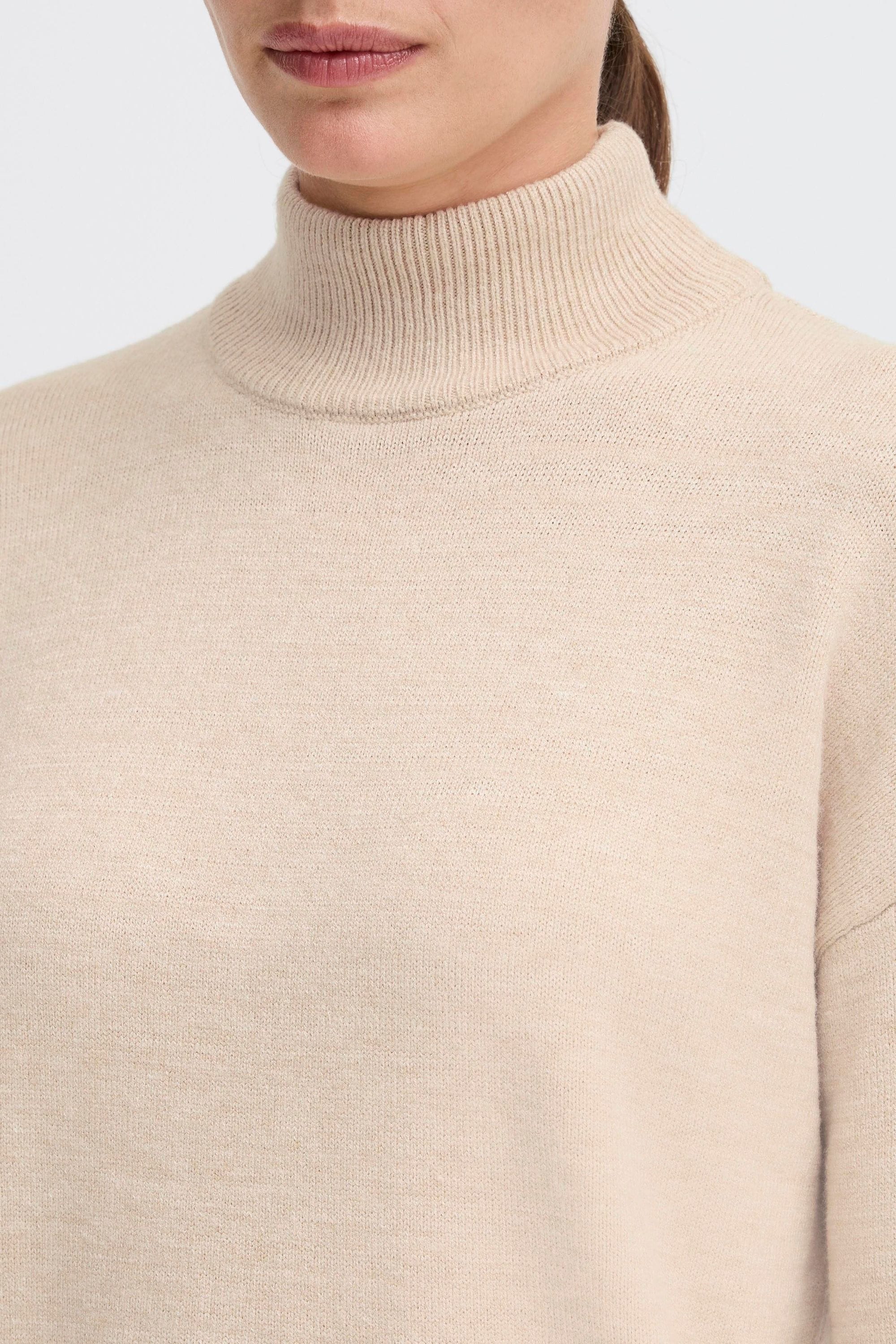 OXMO Strickfleece-Pullover »Strickpullover OXRatina«