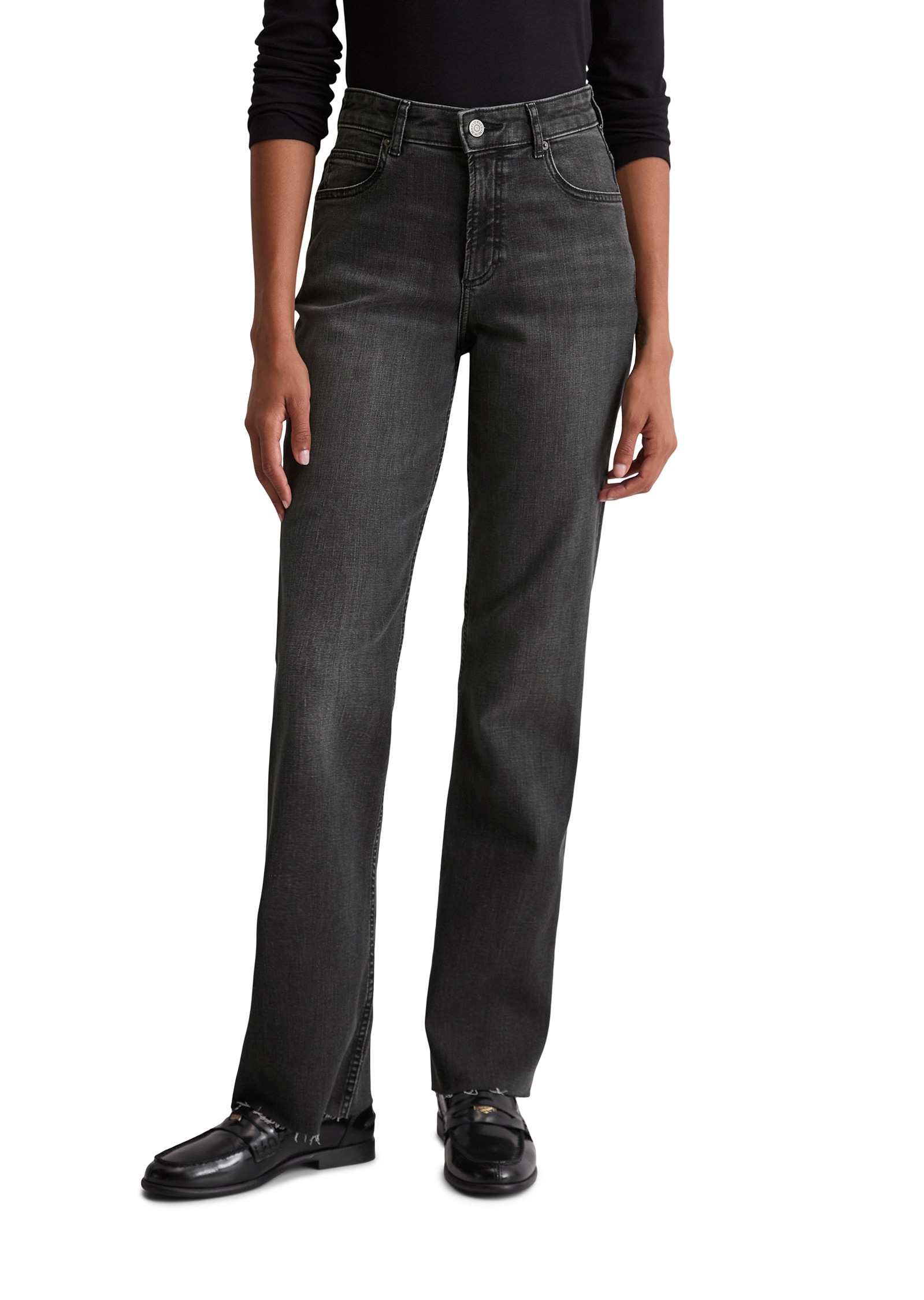 Marc OPolo Schlagjeans "aus Organic-Cotton-Mix-Stretch" günstig online kaufen