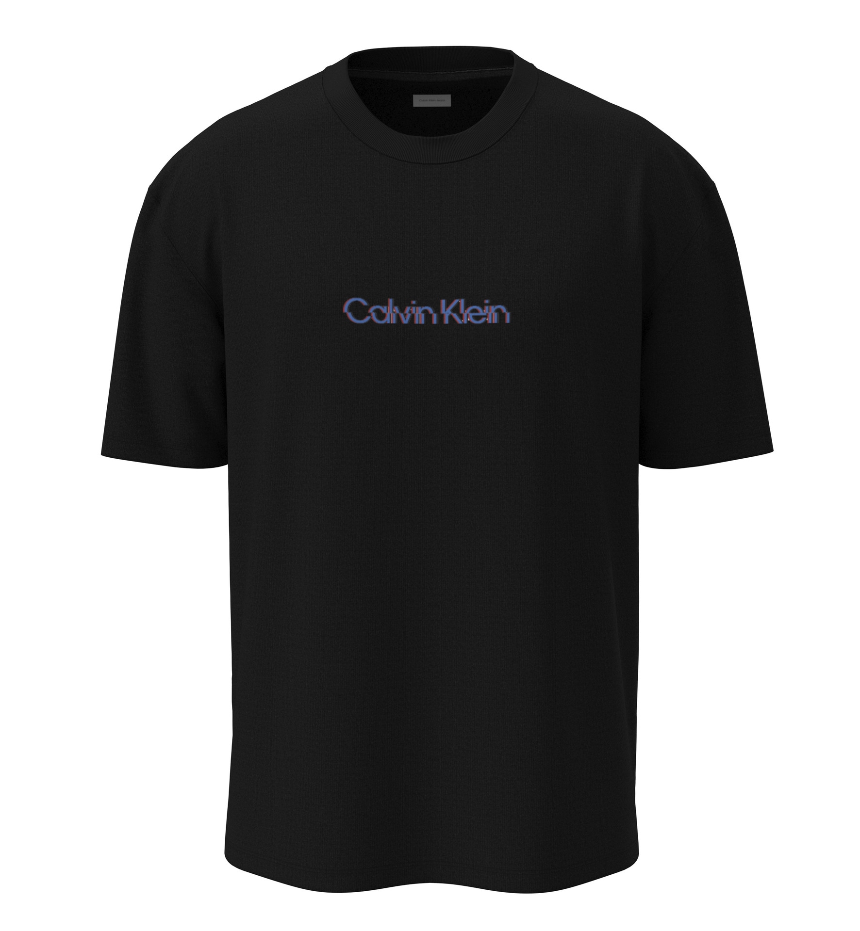 Calvin Klein Jeans T-Shirt »SS GLITCHED LOGO EU CLASSIC TEE«, Mit Rundhalsausschnitt