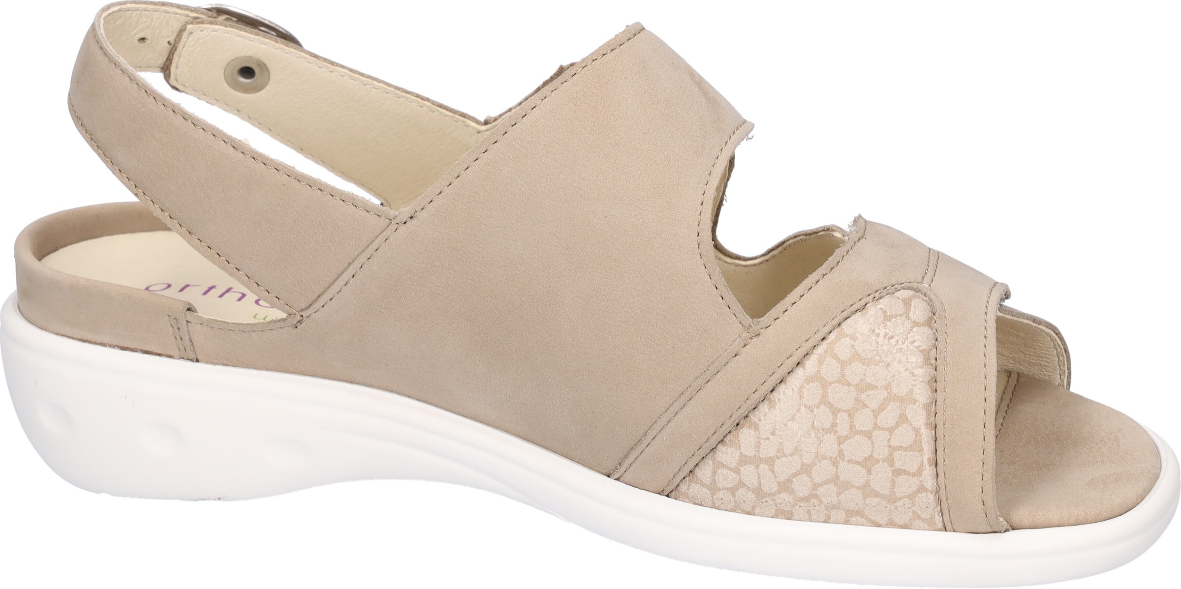 Waldläufer Kara-Soft Women's Strap Sandal Light Beige 36 3