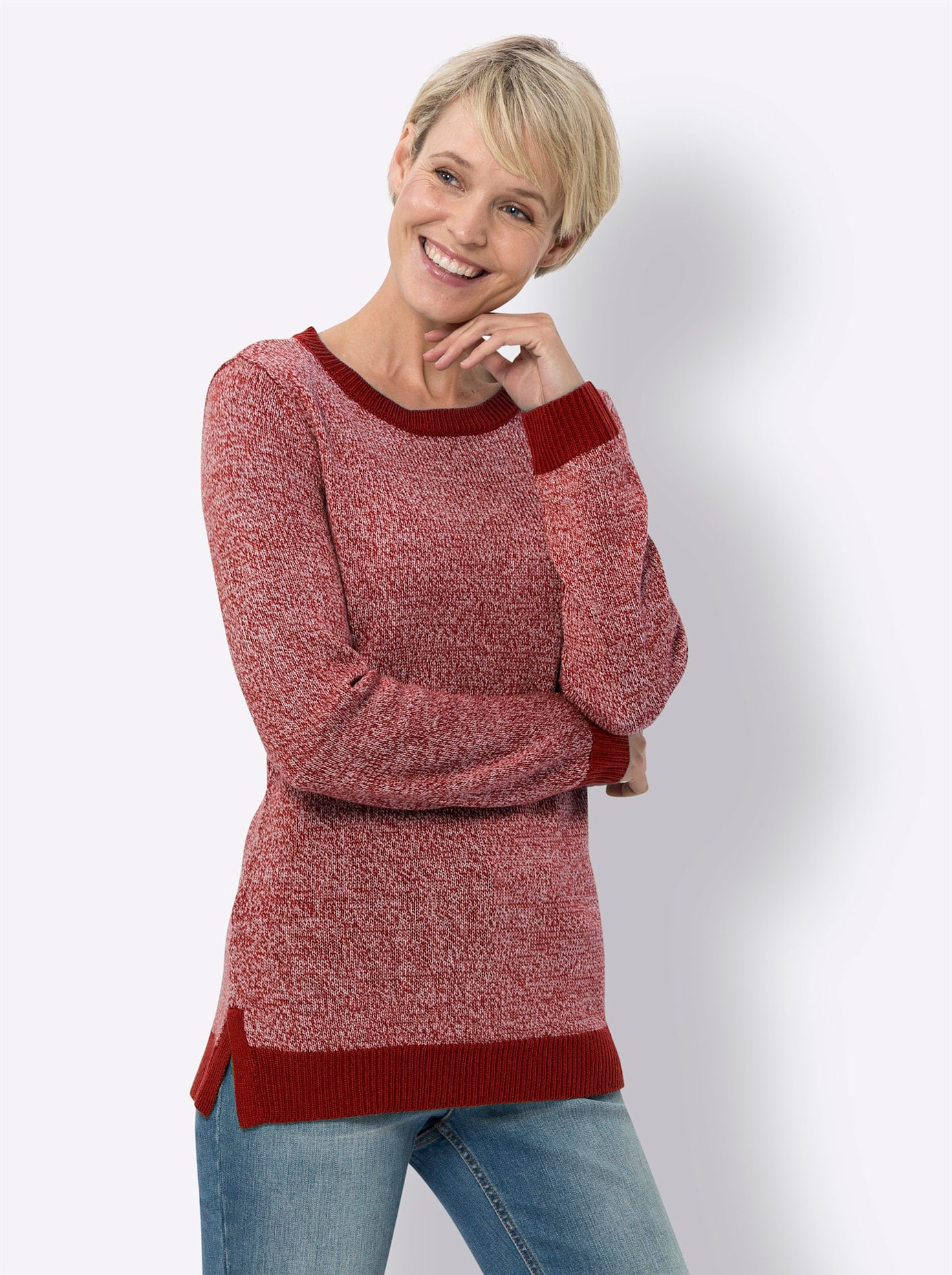 Classic Basics Rundhalspullover "Rundhals-Pullover" günstig online kaufen