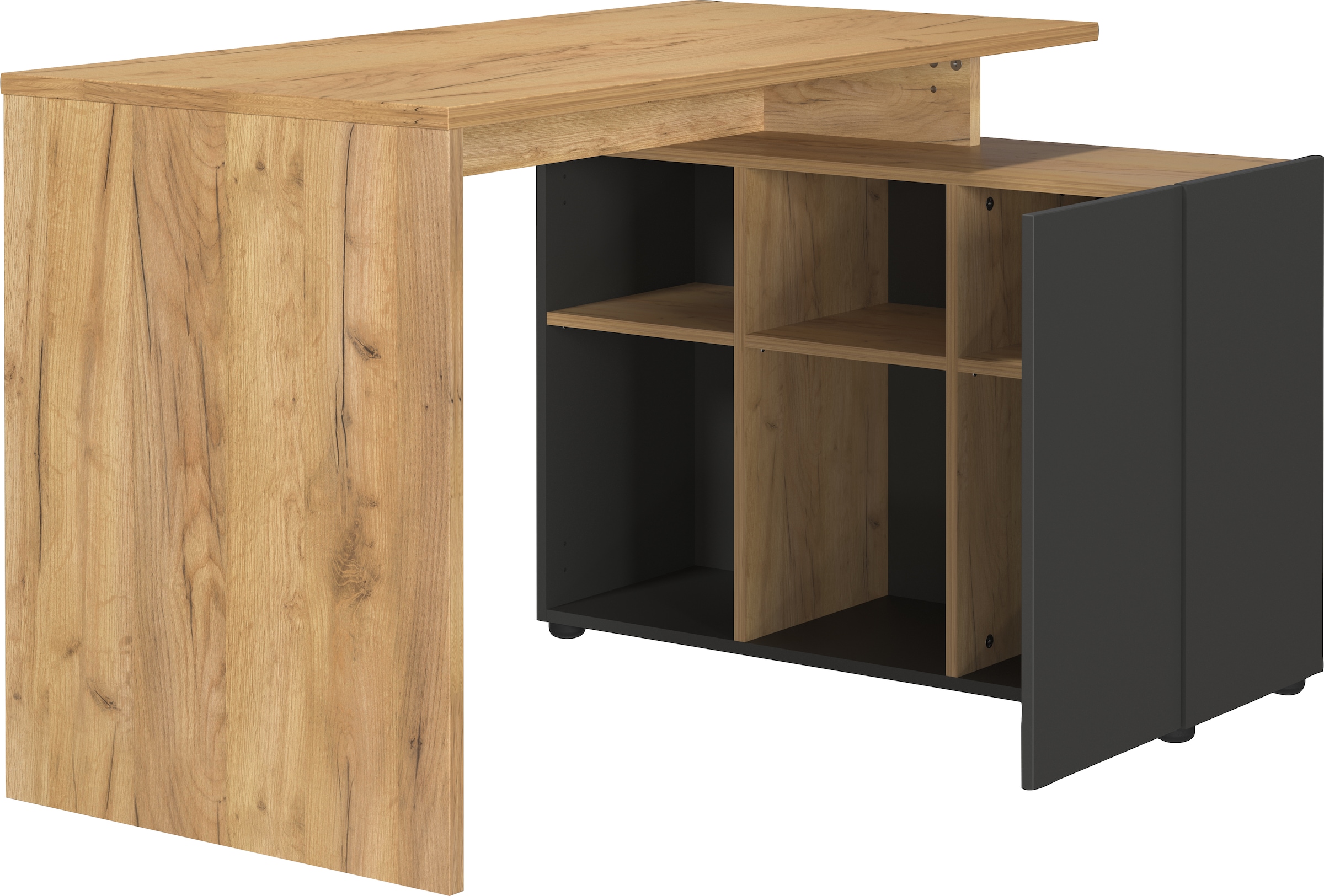 GERMANIA Büromöbel-Set »Adrano«, (3 tlg.), mit integriertem Sideboard
