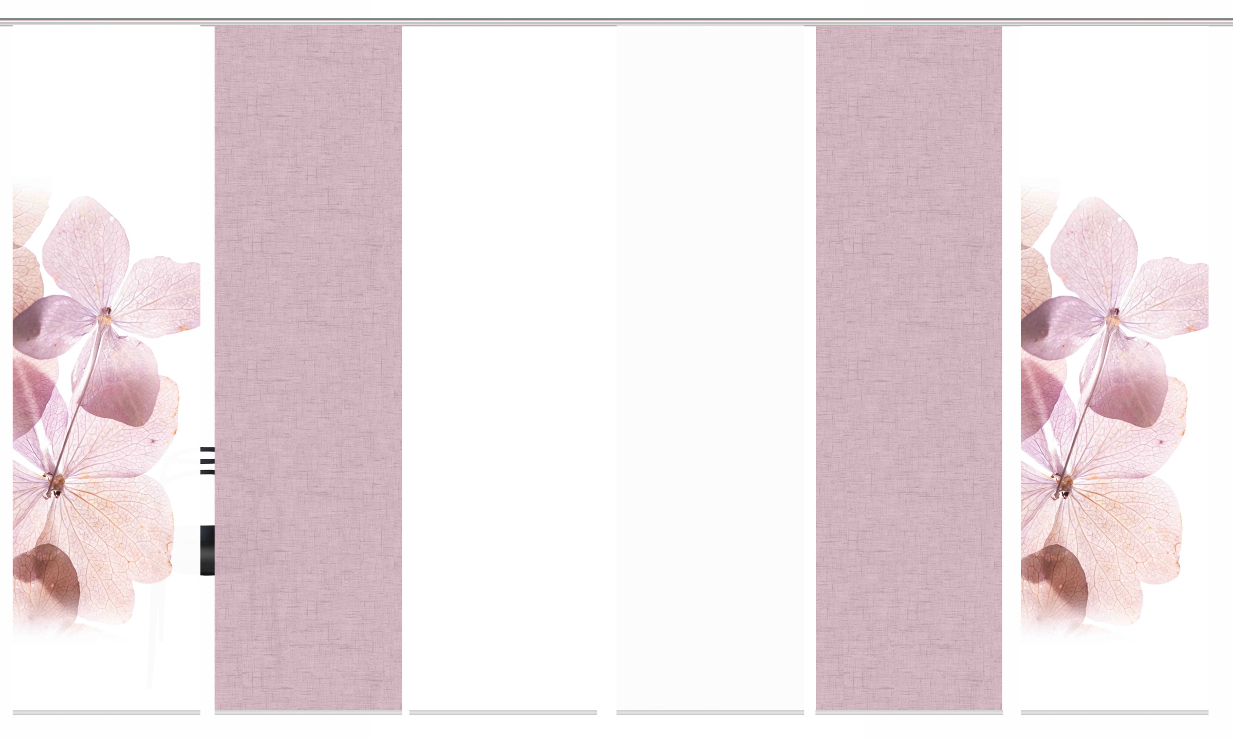 HOME WOHNIDEEN Schiebegardine "BONITA 6er SET" Paneelwagen 6 Stk. tlg. Schi günstig online kaufen