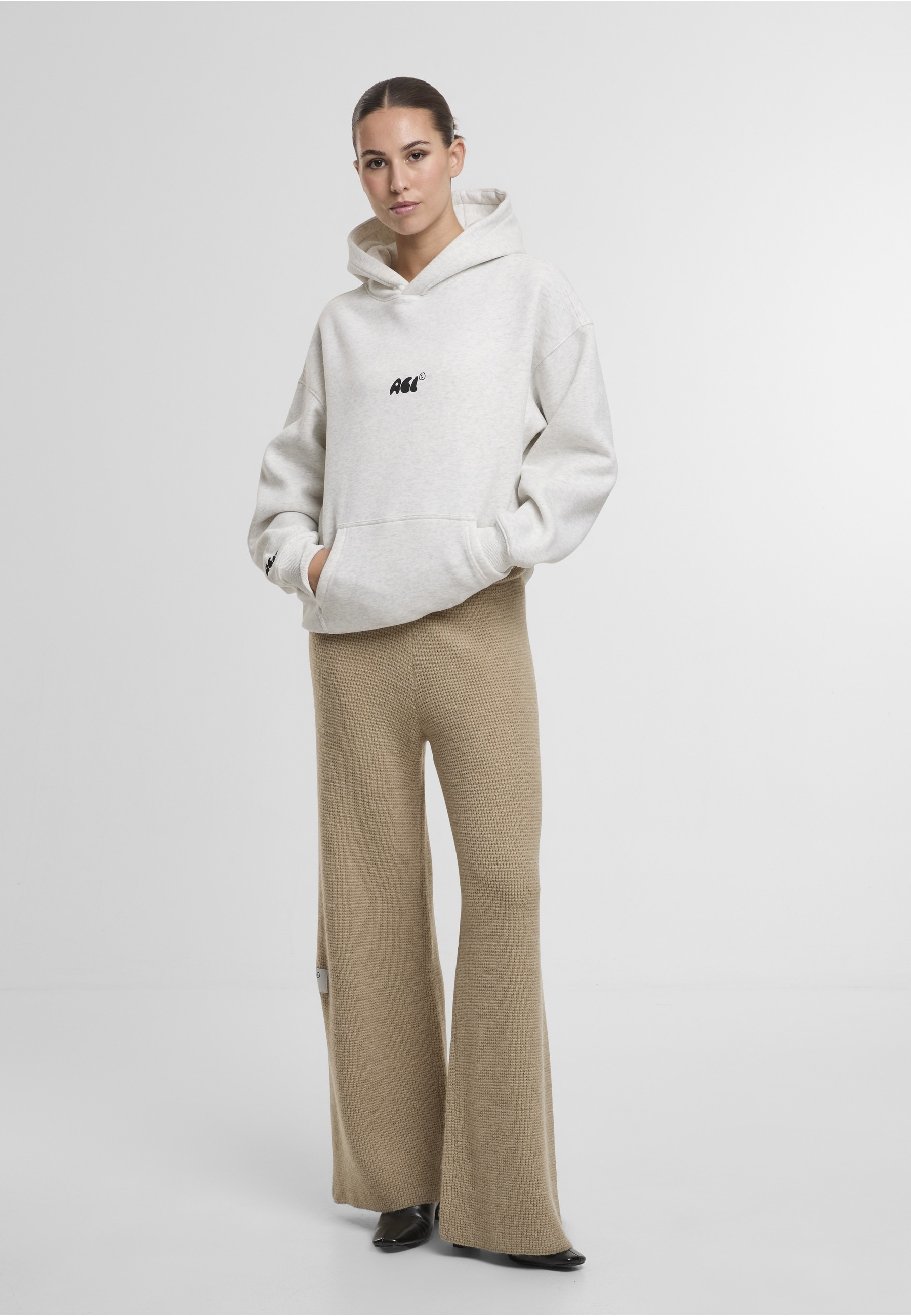 Another Cotton Lab Bolero »Another Cotton Lab Another Wide Leg Knit Pant« 1