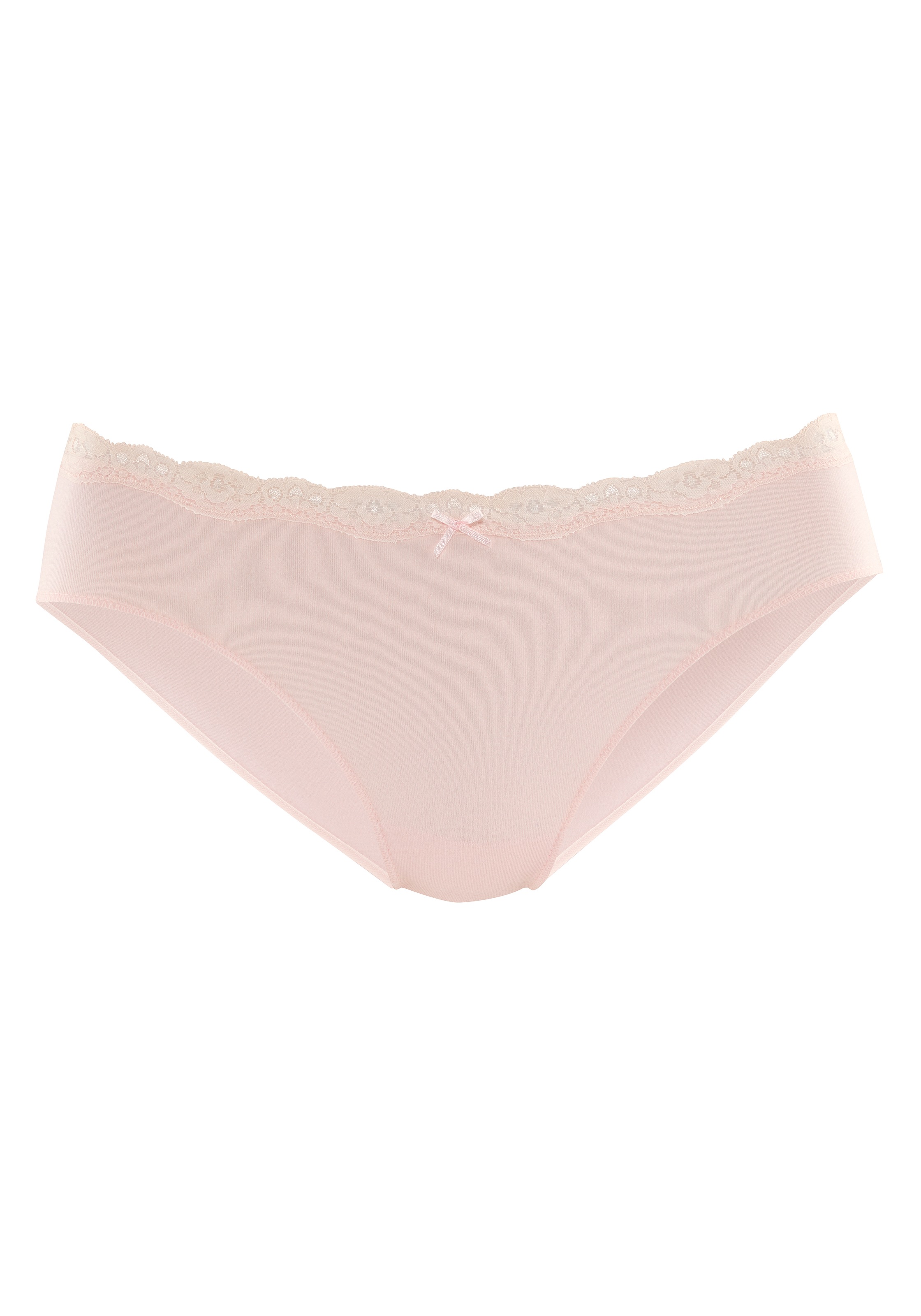 LASCANA Bikinislip "Bikinislip", (Packung, 4 St.), aus elastischer Baumwoll günstig online kaufen