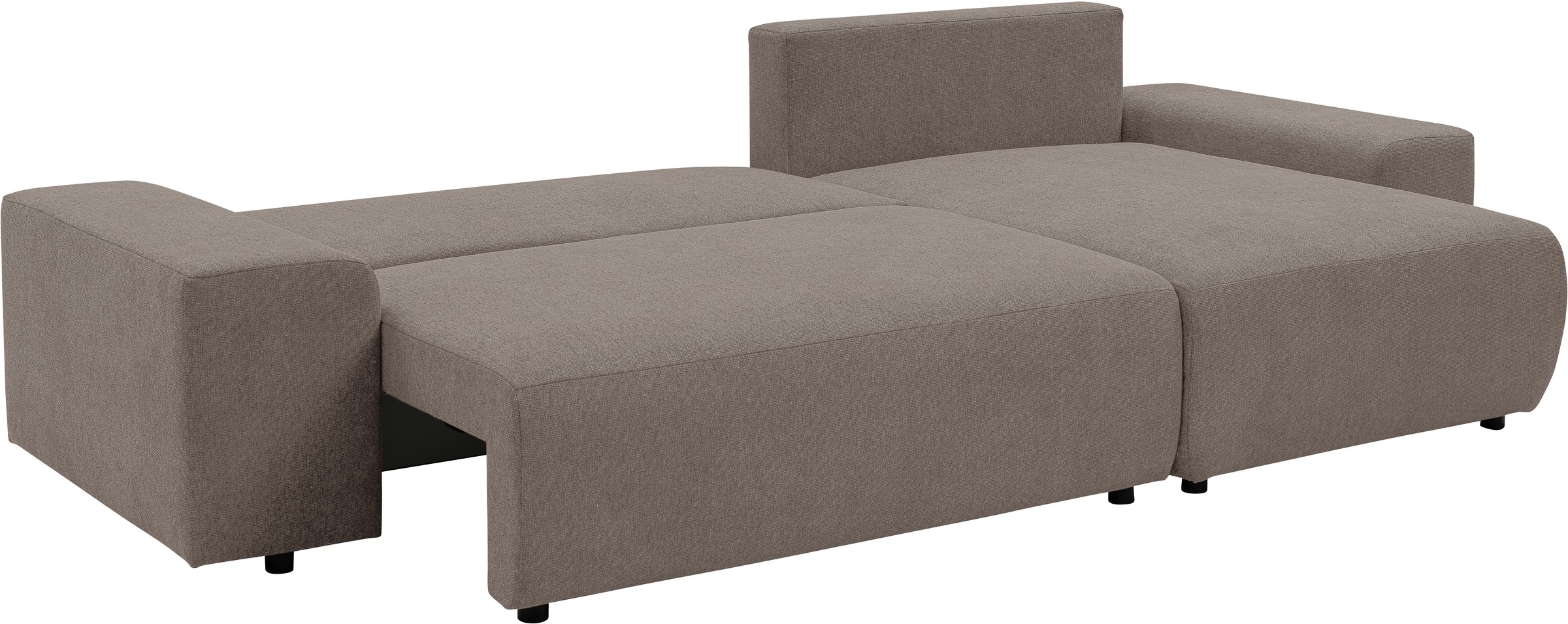 WERK2 Ecksofa »Amsterdam, zeitlos und elegant, Breite 300cm, L-Form«, Design Ecksofa mit hohem Komfort, Schlaffunktion & Bettkasten