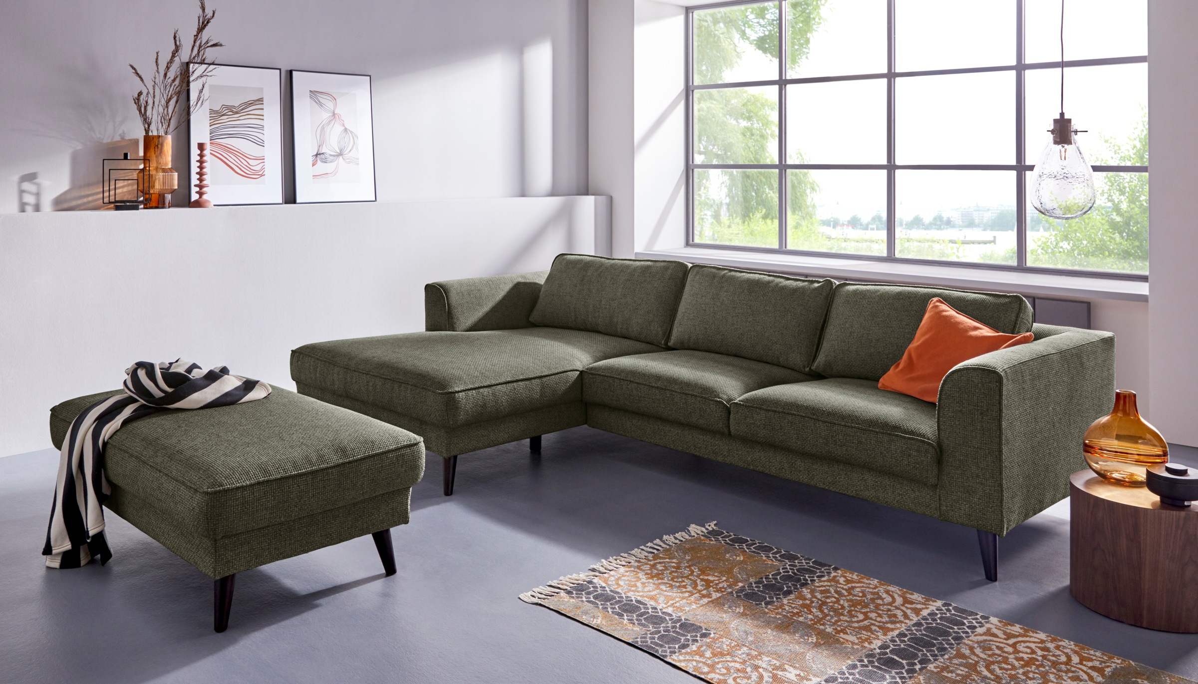 INOSIGN Ecksofa »Lumber Jack, L-Form«, in moderner Optik