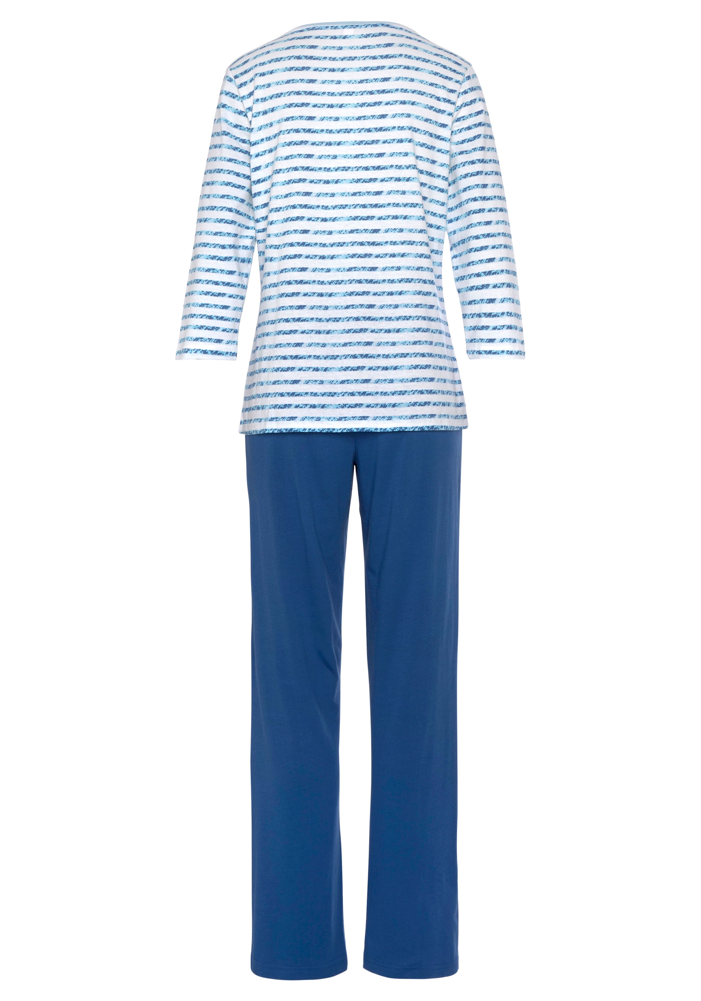 Thumbnail - Vivance Dreams Pyjama 2-teilig, 2 Stk. mit gestreiftem Oberteil