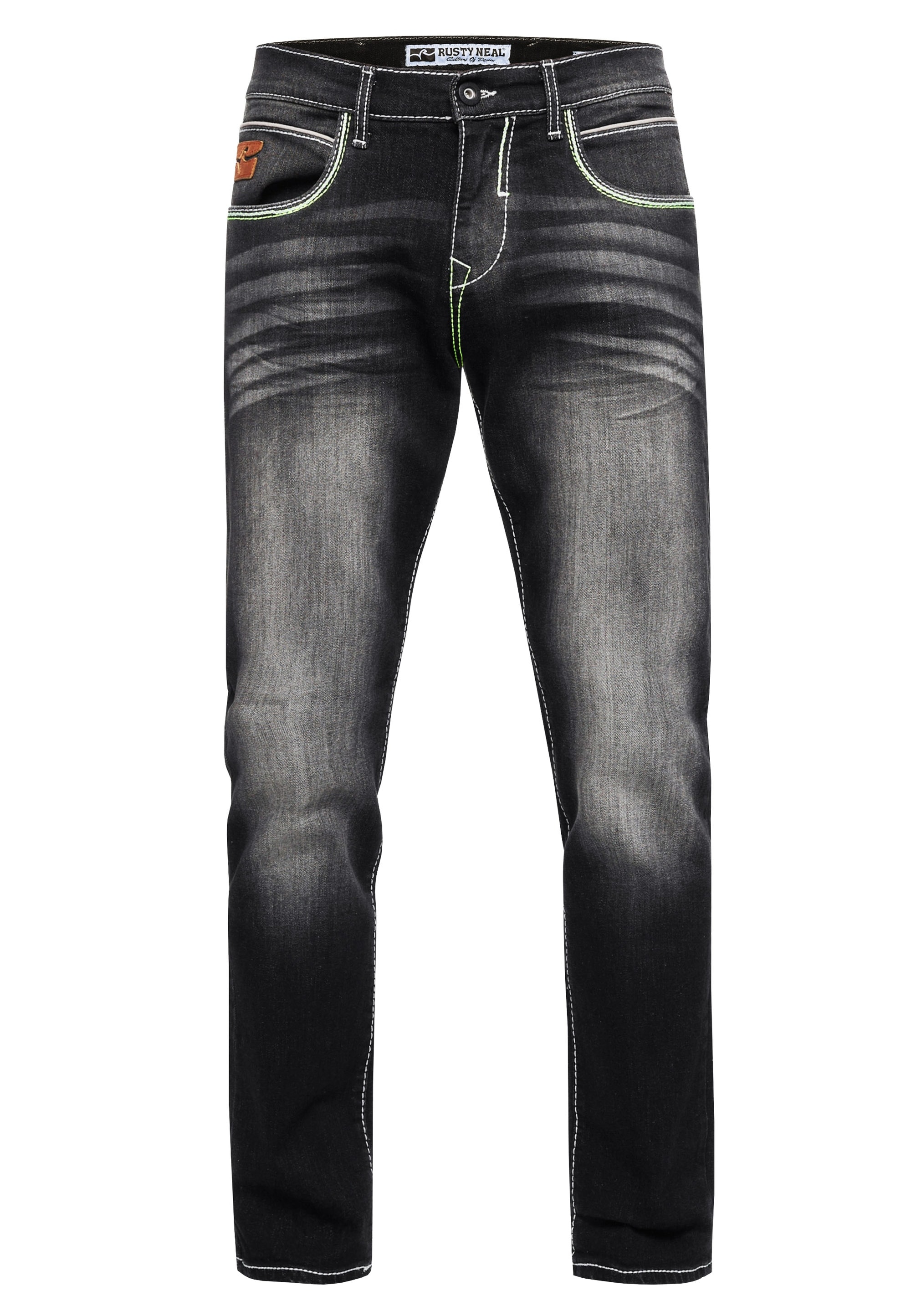 Rusty Neal Straight-Jeans »TOYAMA«, mit coolen Kontrastnähten
