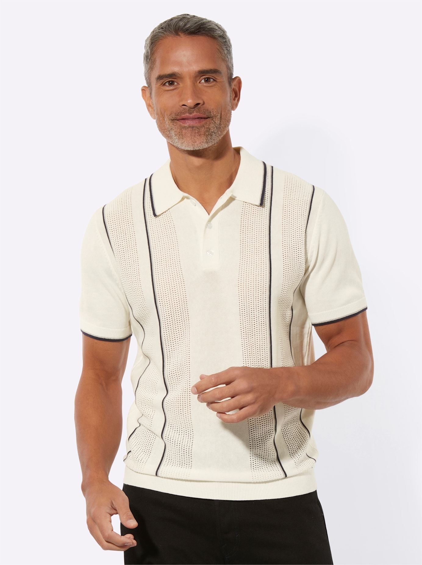 Classic Polokragenpullover »Kurzarm-Pullover«