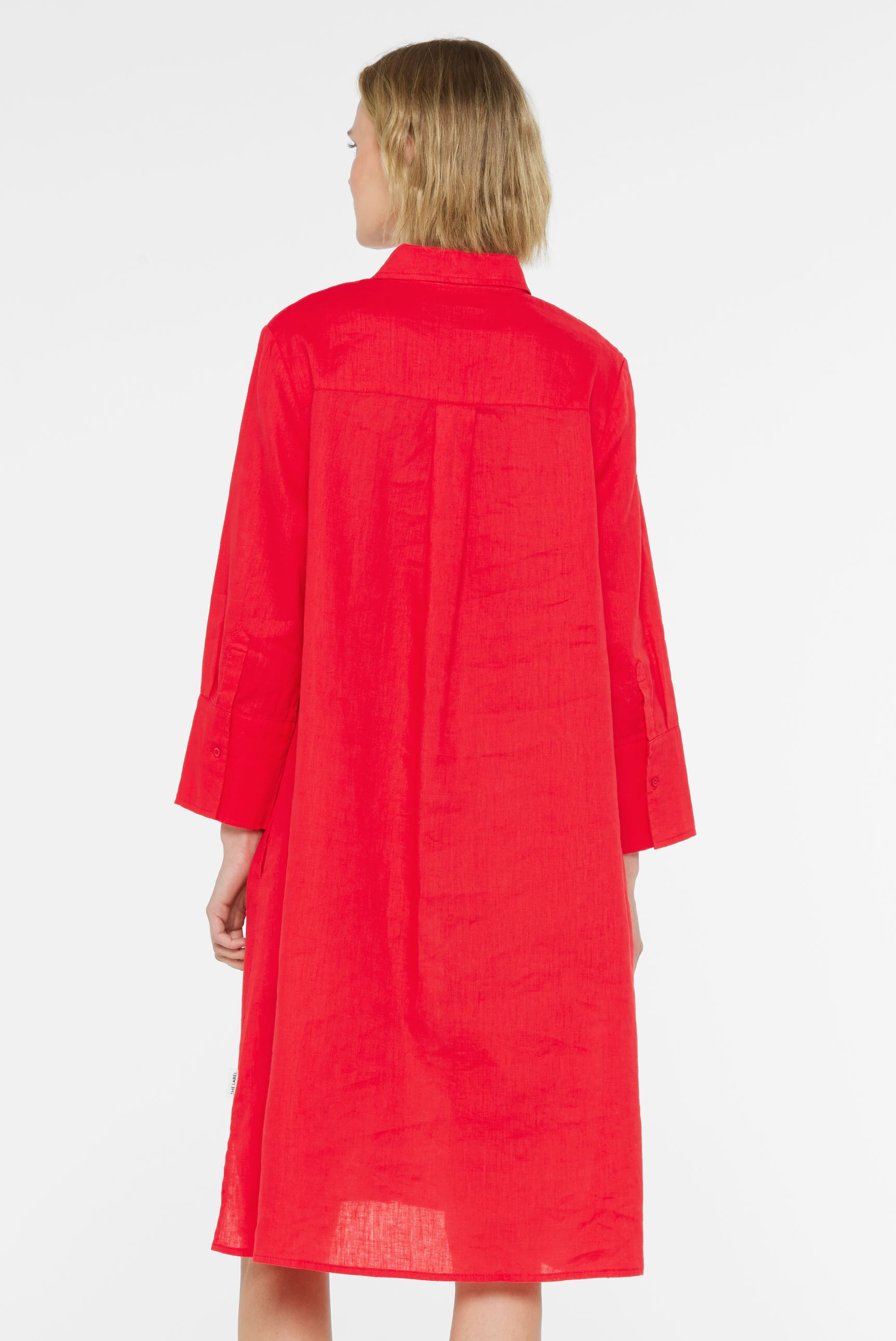 SENSES.THE LABEL Sommerkleid Brusttasche mit Brusttasche