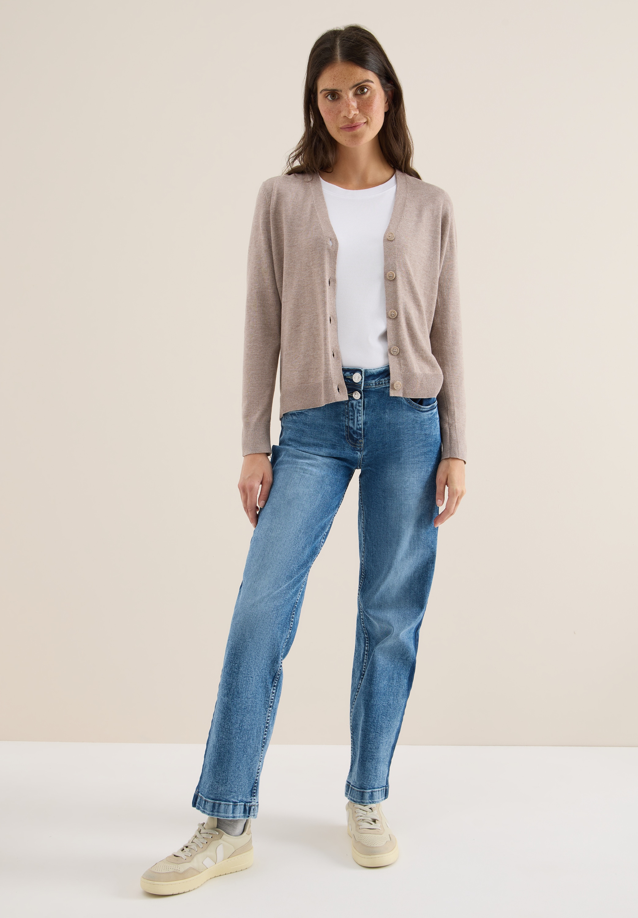 Cecil Cardigan, aus Baumwolle mit Stretchanteil