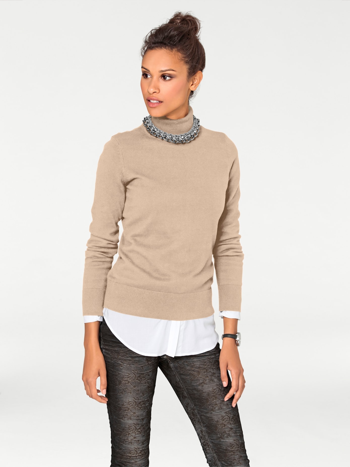 heine Rollkragenpullover »Rollkragen-Pullover«