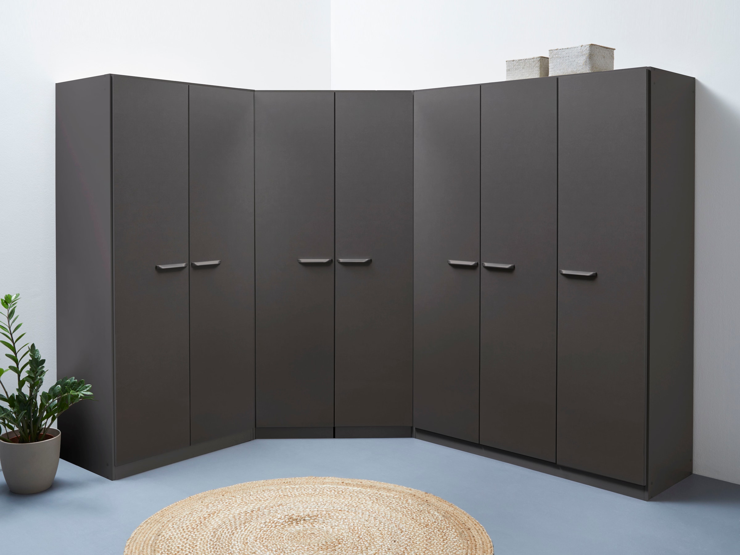 INOSIGN Schrank-Set "Kleiderschrank Schrank Garderobe Wäscheschrank VANDOR", 7-türig mit viel Stauraum, Schränke einzeln