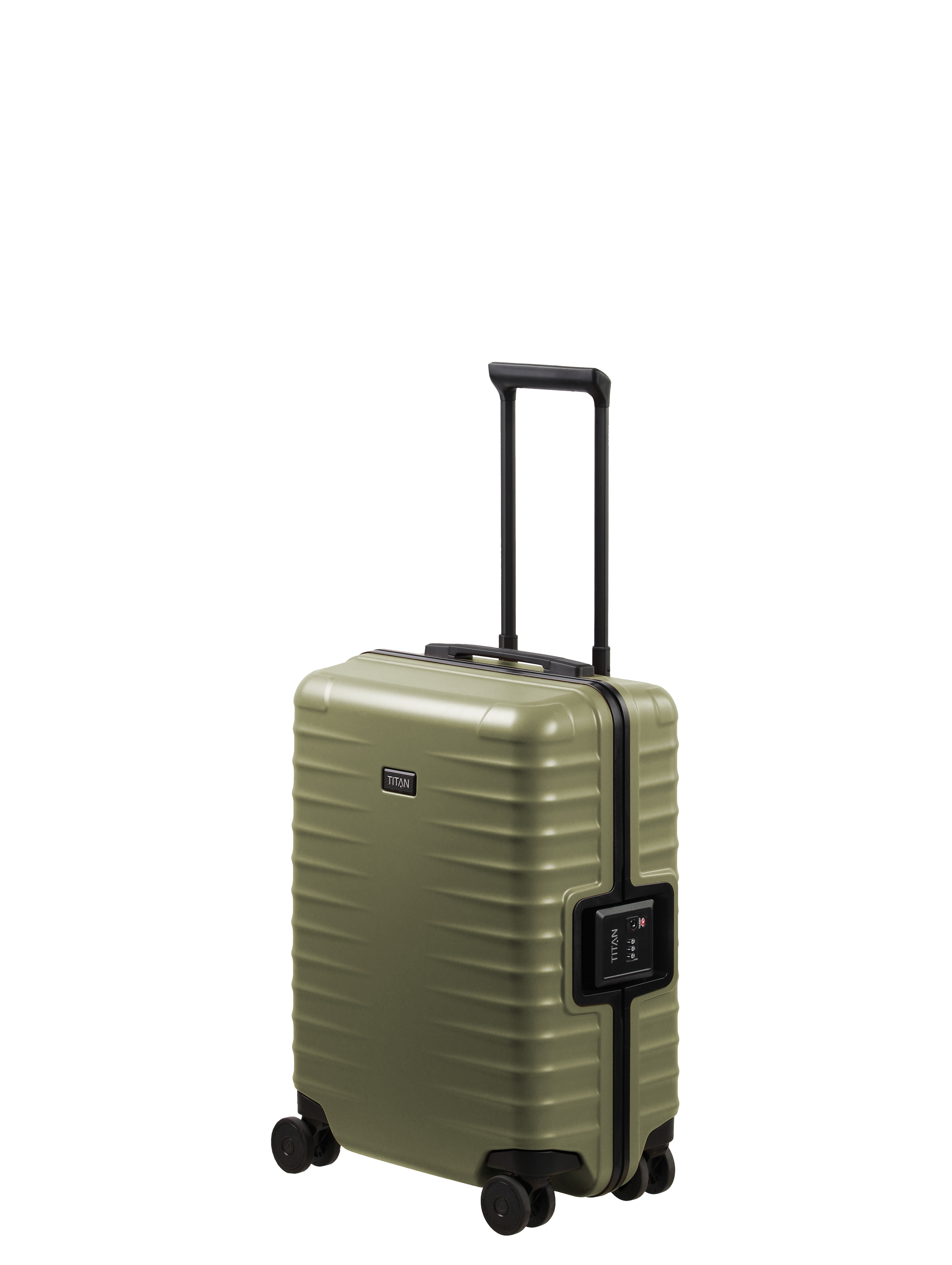 TITAN - Made in Germany "OVERSEAS Koffer Hartschale" 45 l 4 Rollen TSA-Rahmenschloss, smarter Innenaufteilung und kratzfester Oberfläche