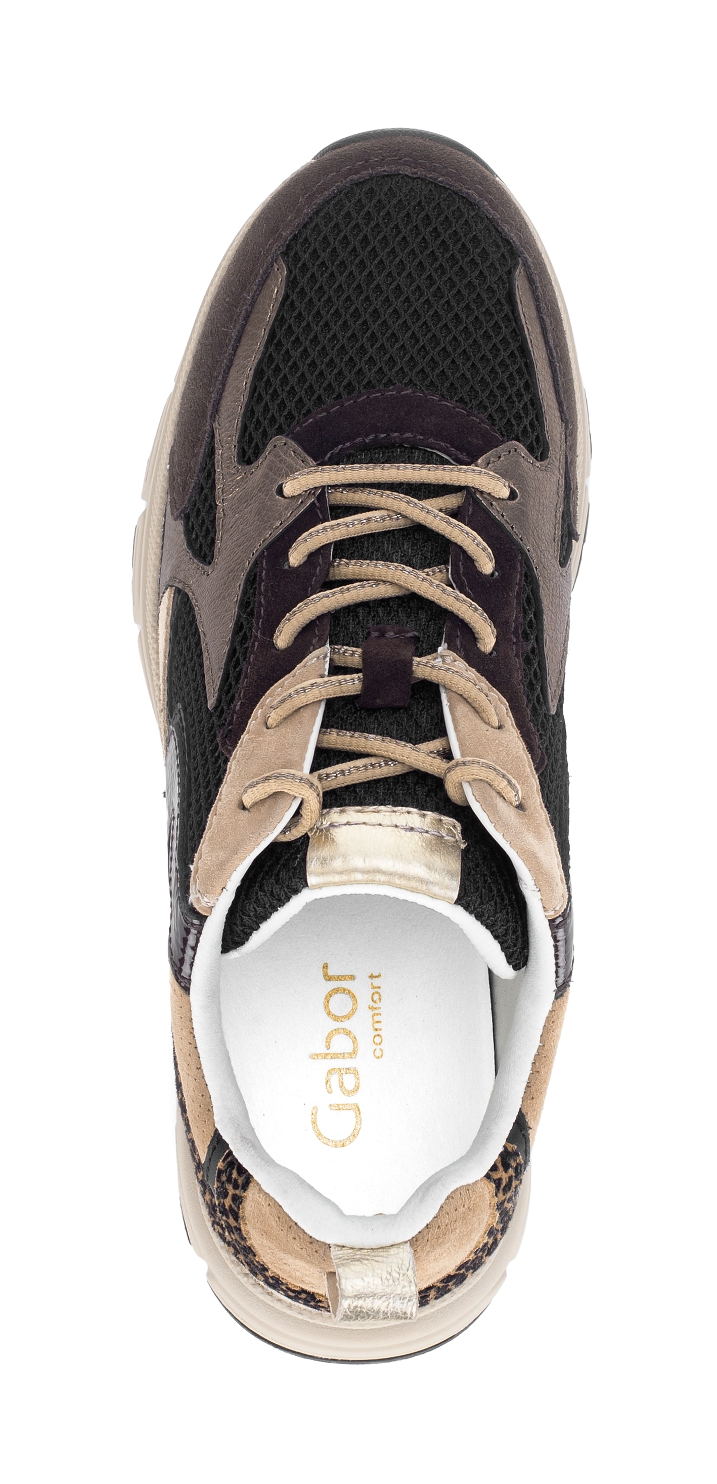 Gabor Keilsneaker »FLORENZ«, Plateau, Schnürschuh, Halbschuh in komfortabler G-Weite (=weit)