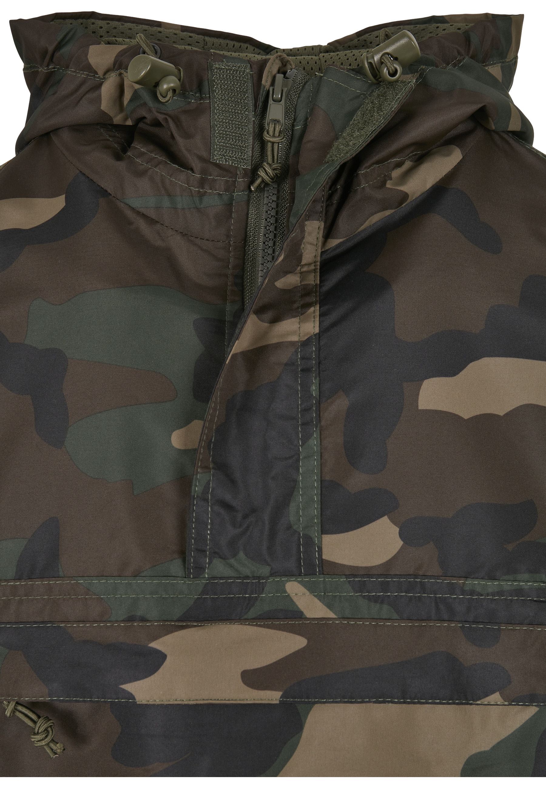 Brandit Allwetterjacke »Brandit Herren Summer Pull Over Jacket« 1 Stk. tlg. mit Kapuze