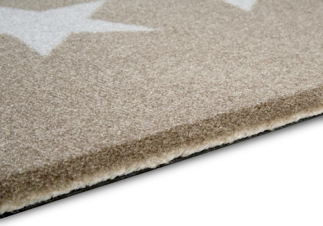 HANSE Home Fußmatte »Sterne, Türmatte«, rechteckig, 7 mm Höhe, Schmutzfangmatte, Innen und Außen, Rutschfest, Wetterfest, Waschbar