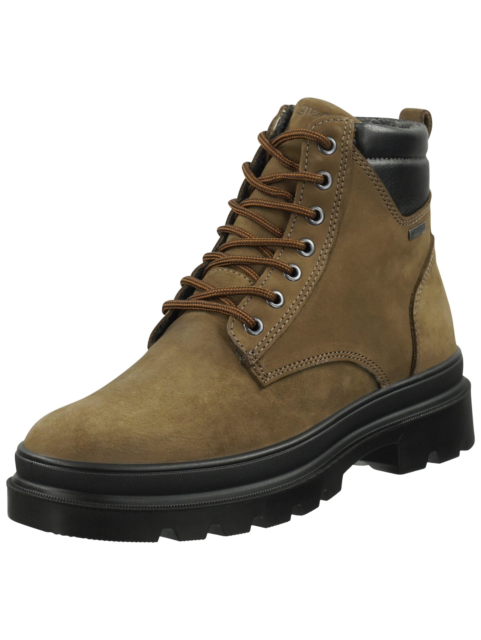 IGI & CO Schnürstiefelette "IGI & CO Stiefelette Nubukleder" günstig online kaufen