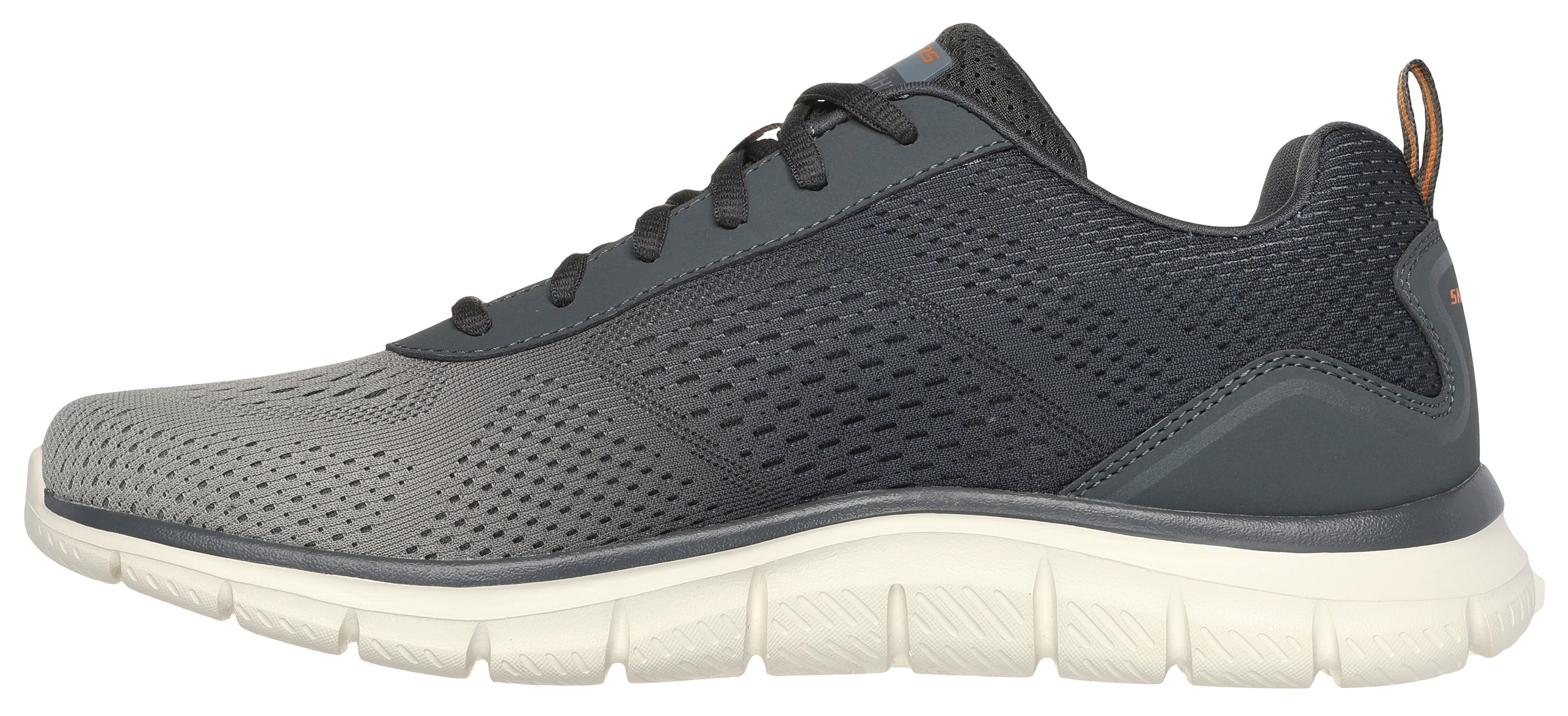 Skechers Sneaker »TRACK-RIPKENT«, Freizeitschuh, Halbschuh, Schnürschuhin veganer Verarbeitung