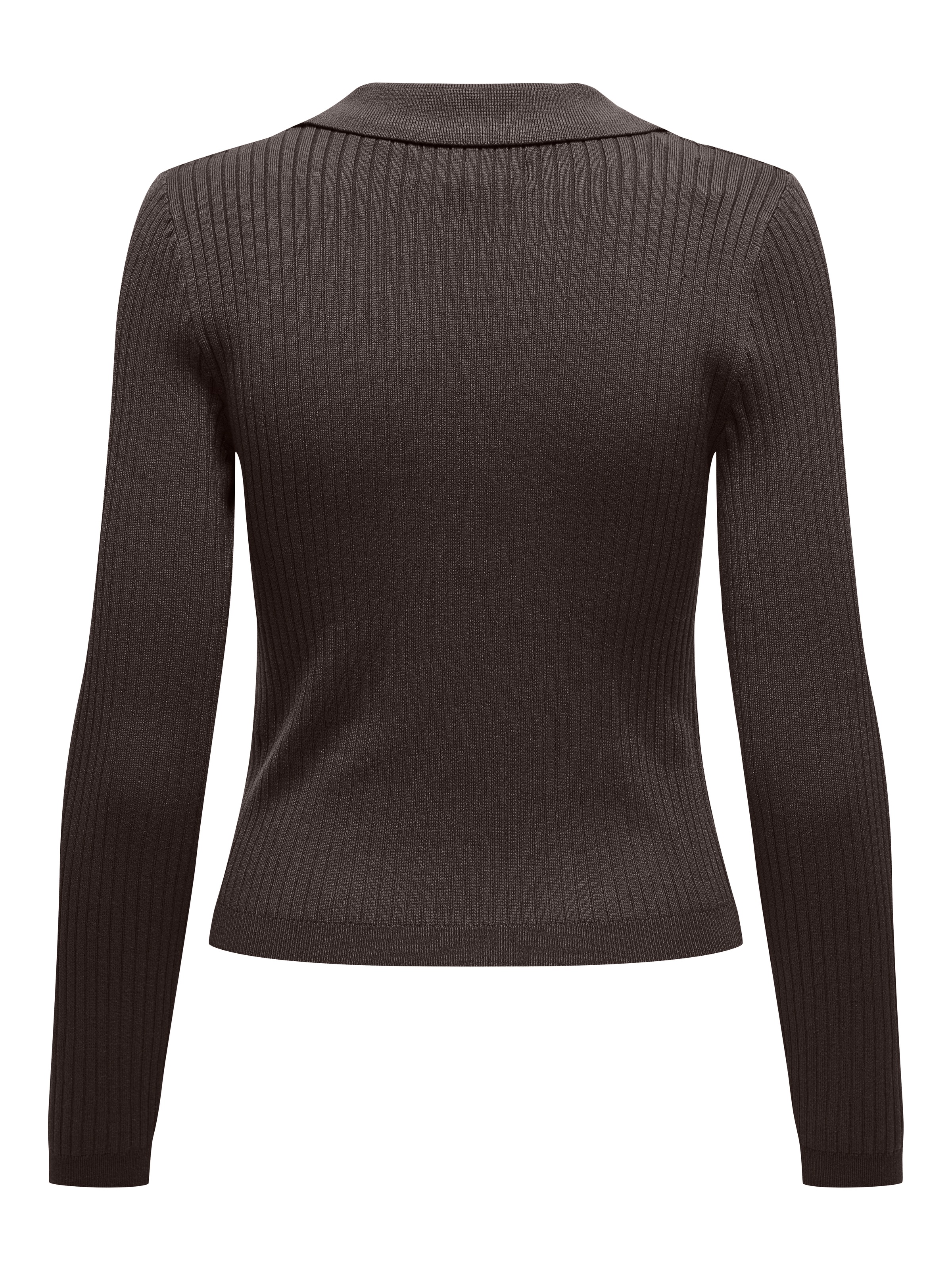 ONLY Polokragenpullover "ONLKAYA LS POLO PULLOVER EX KNT" Rippstrick günstig online kaufen