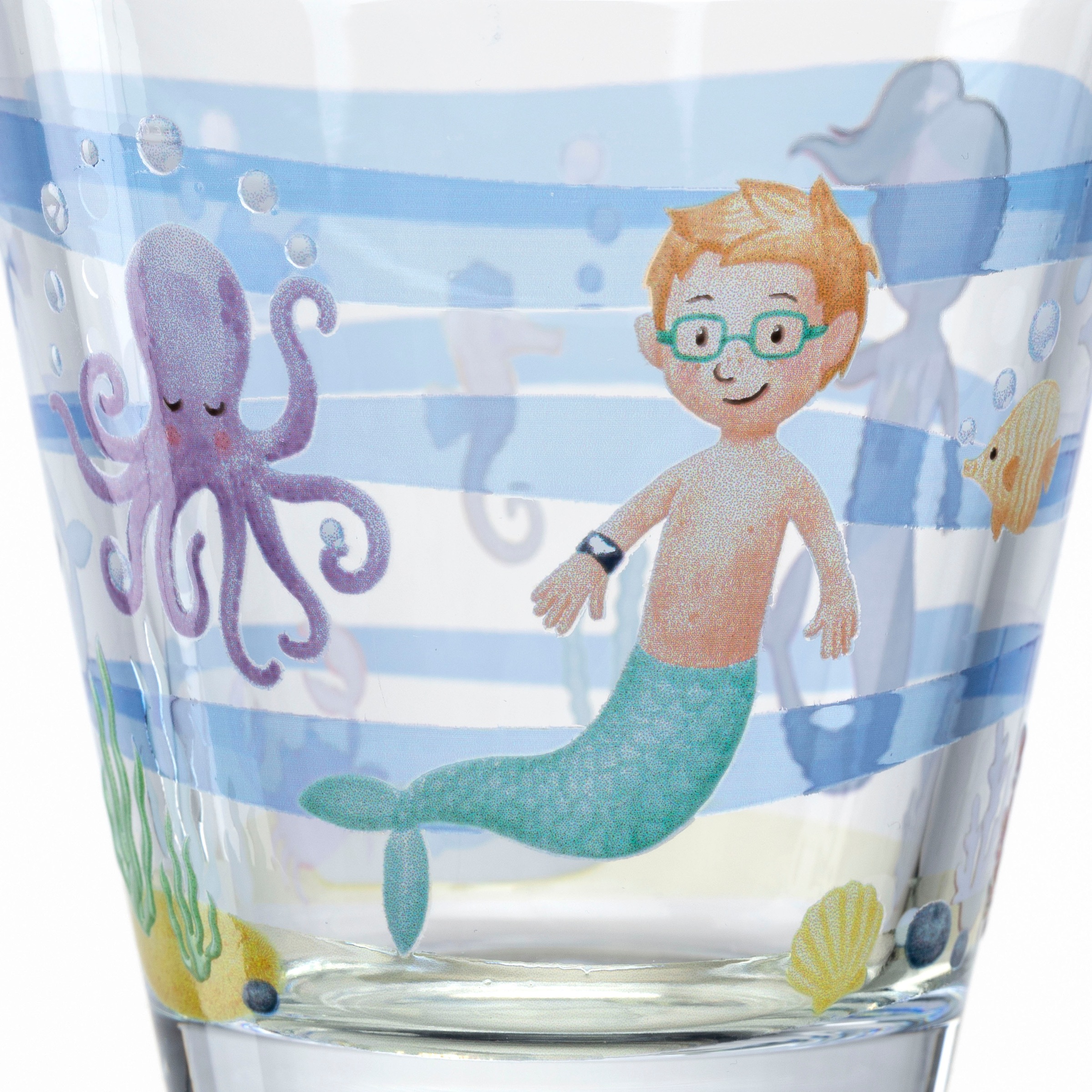 LEONARDO Gläser-Set »BAMBINI AVVENTURA Meer«, (Set, 6 tlg.), 215 ml, 6-teilig