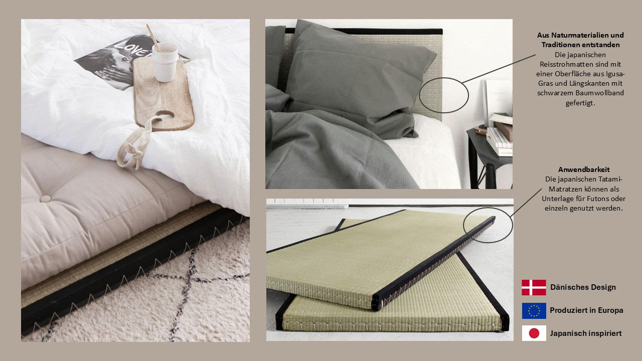 Thumbnail - Karup Design Futonmatratze "Tatami" 5,5 cm hoch 1 Stk. tlg.