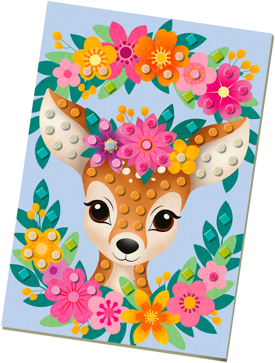 Ravensburger Kreativset »BeCreative Midi, Bastelset DIY Mosaik Mein Bambi«, Made in Europe