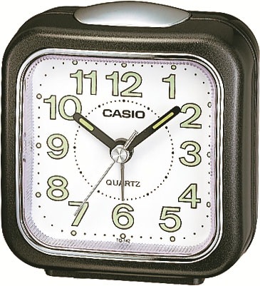 CASIO Quarzwecker »TQ-142-1EF«, Wecker, ideal als Geschenk, Leuchtzeiger, Leuchtziffern